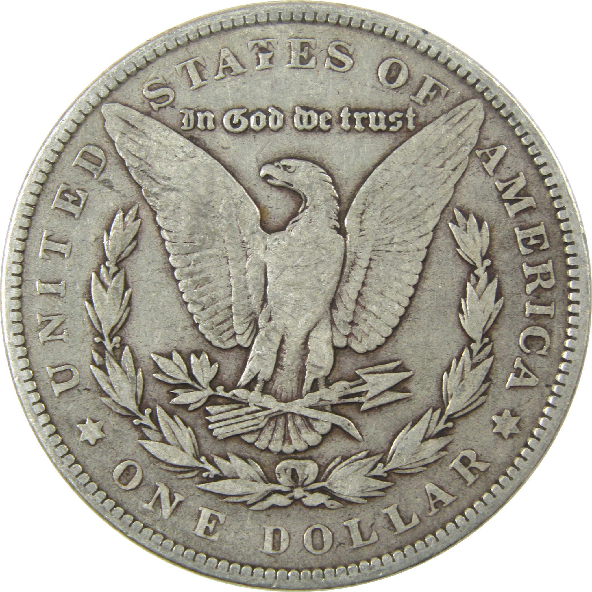 1893 Morgan Silver Dollar F Fine $1 Coin Collectible SKU:I25265 - Morgan coin - Morgan silver dollar - Morgan silver dollar for sale - Profile Coins & Collectibles