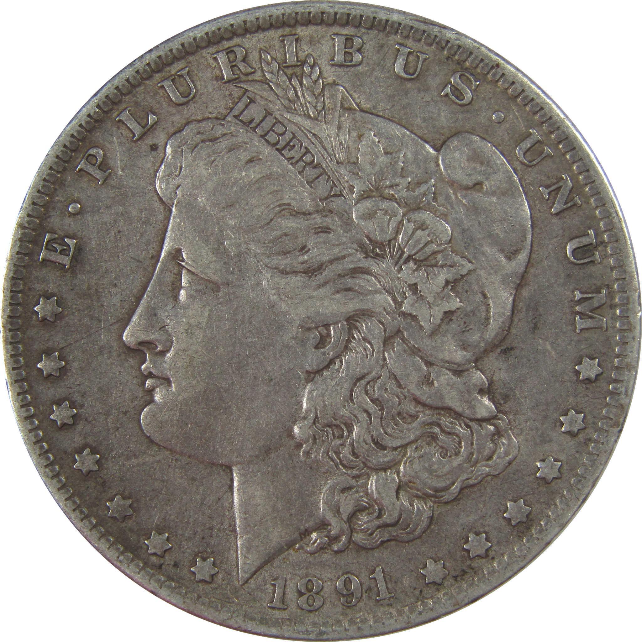 1891 O Morgan Dollar XF EF Extremely Fine Silver $1 Coin SKU:CPC1171 - Morgan coin - Morgan silver dollar - Morgan silver dollar for sale - Profile Coins & Collectibles