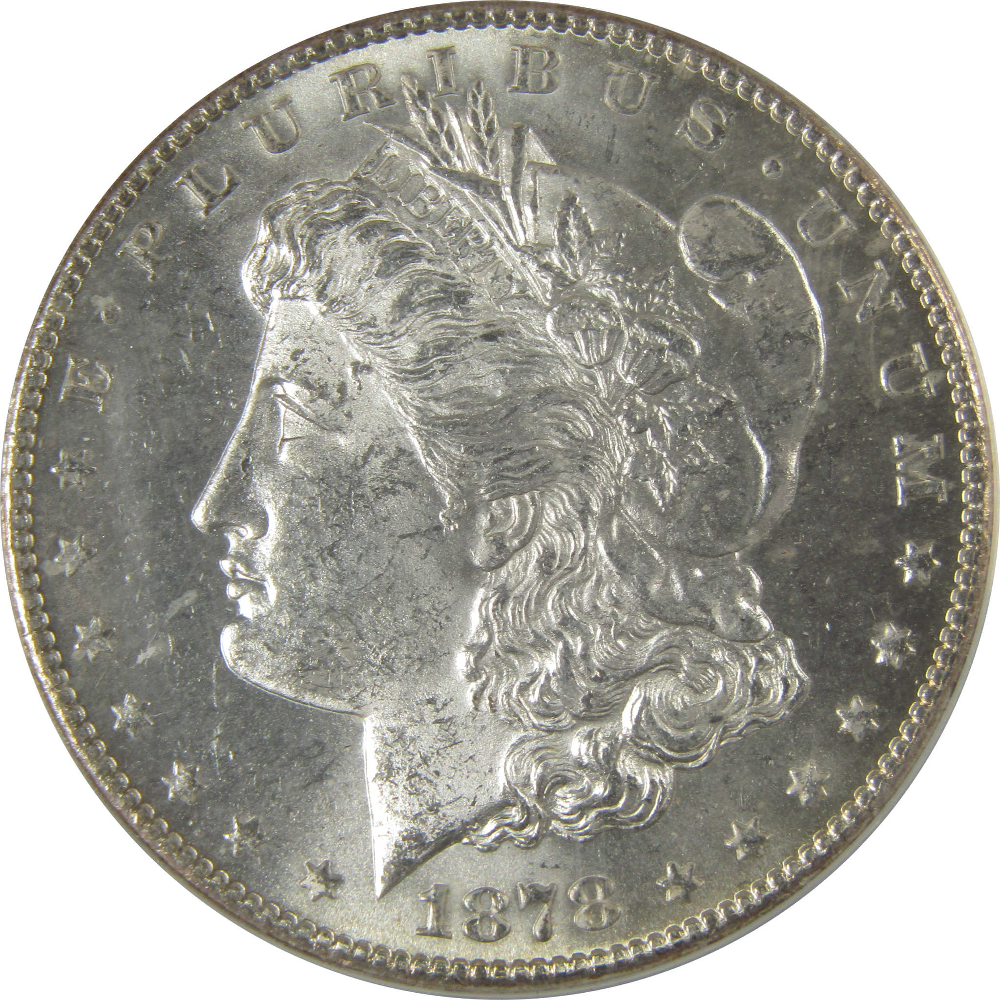 1878 S Morgan Dollar MS 63 ANACS Silver Uncirculated SKU:I23140 - Morgan coin - Morgan silver dollar - Morgan silver dollar for sale - Profile Coins & Collectibles