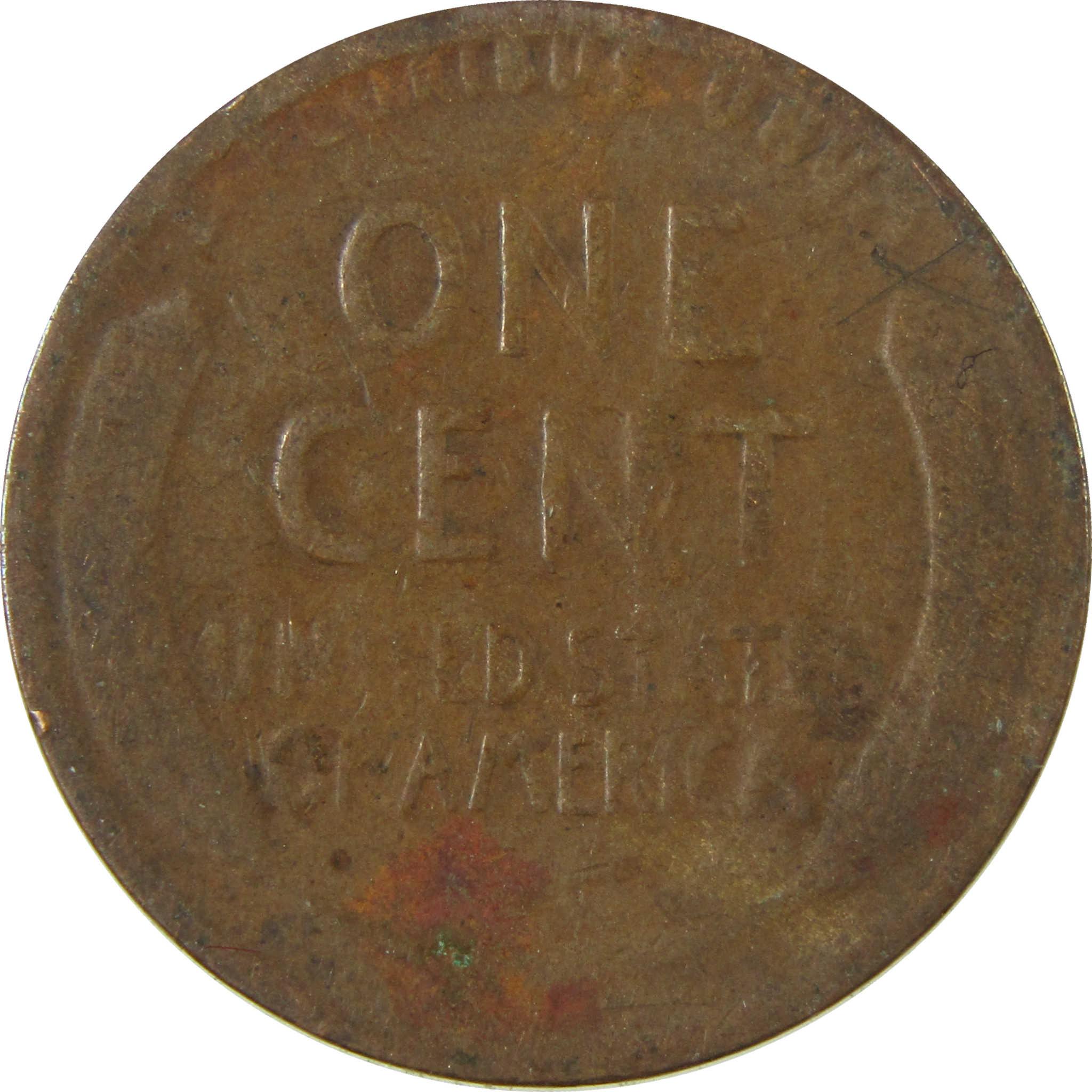 1919 D Lincoln Wheat Cent G Good Penny 1c Coin Collectible SKU:I27172