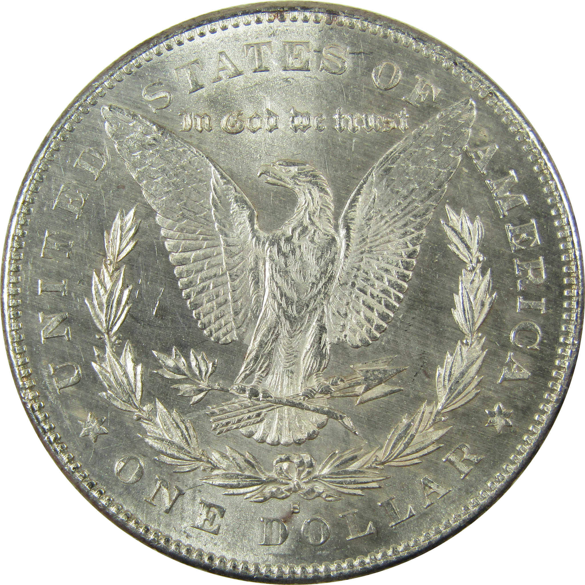 1878 S Morgan Silver Dollar Uncirculated Mint State $1 Coin SKU:I27064