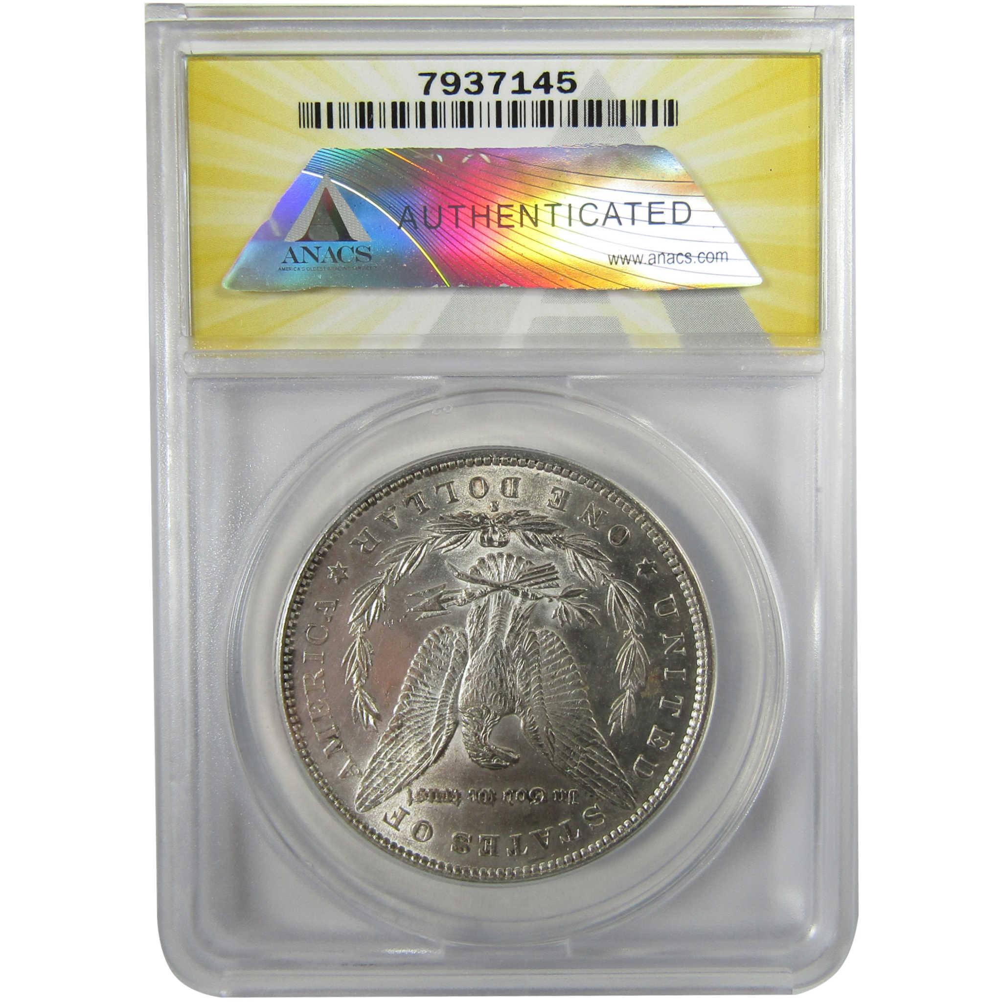 1890 S Morgan Silver Dollar MS 62 ANACS Uncirculated SKU:I28020 - Morgan coin - Morgan silver dollar - Morgan silver dollar for sale - Profile Coins & Collectibles