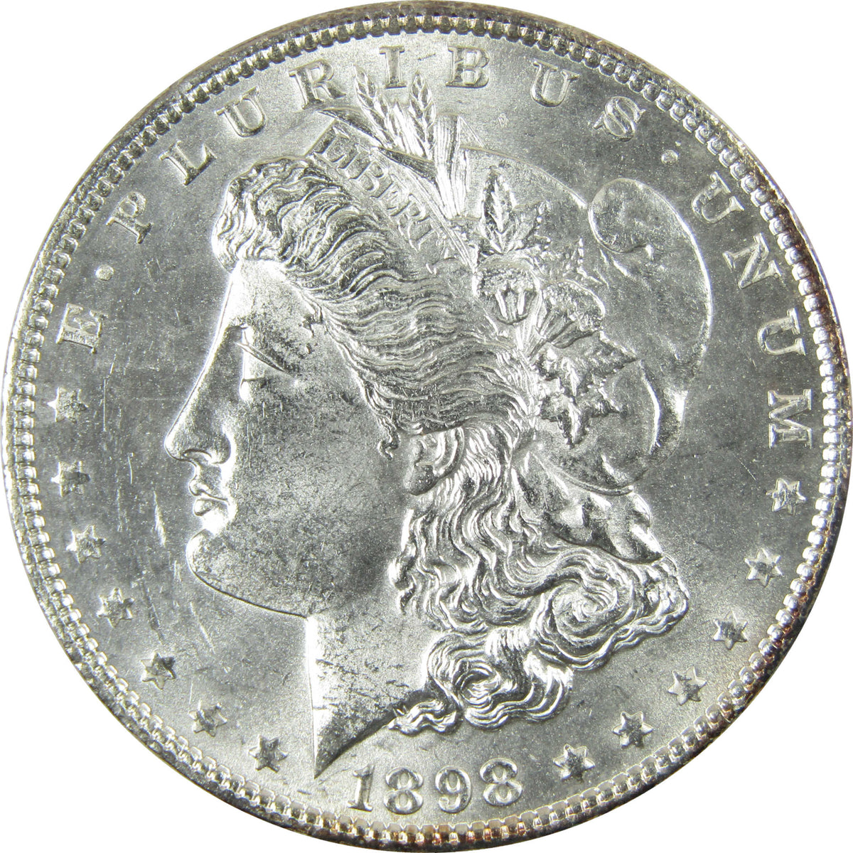 1898 Morgan Silver Dollar CH AU Choice About Uncirculated SKU:CP1685