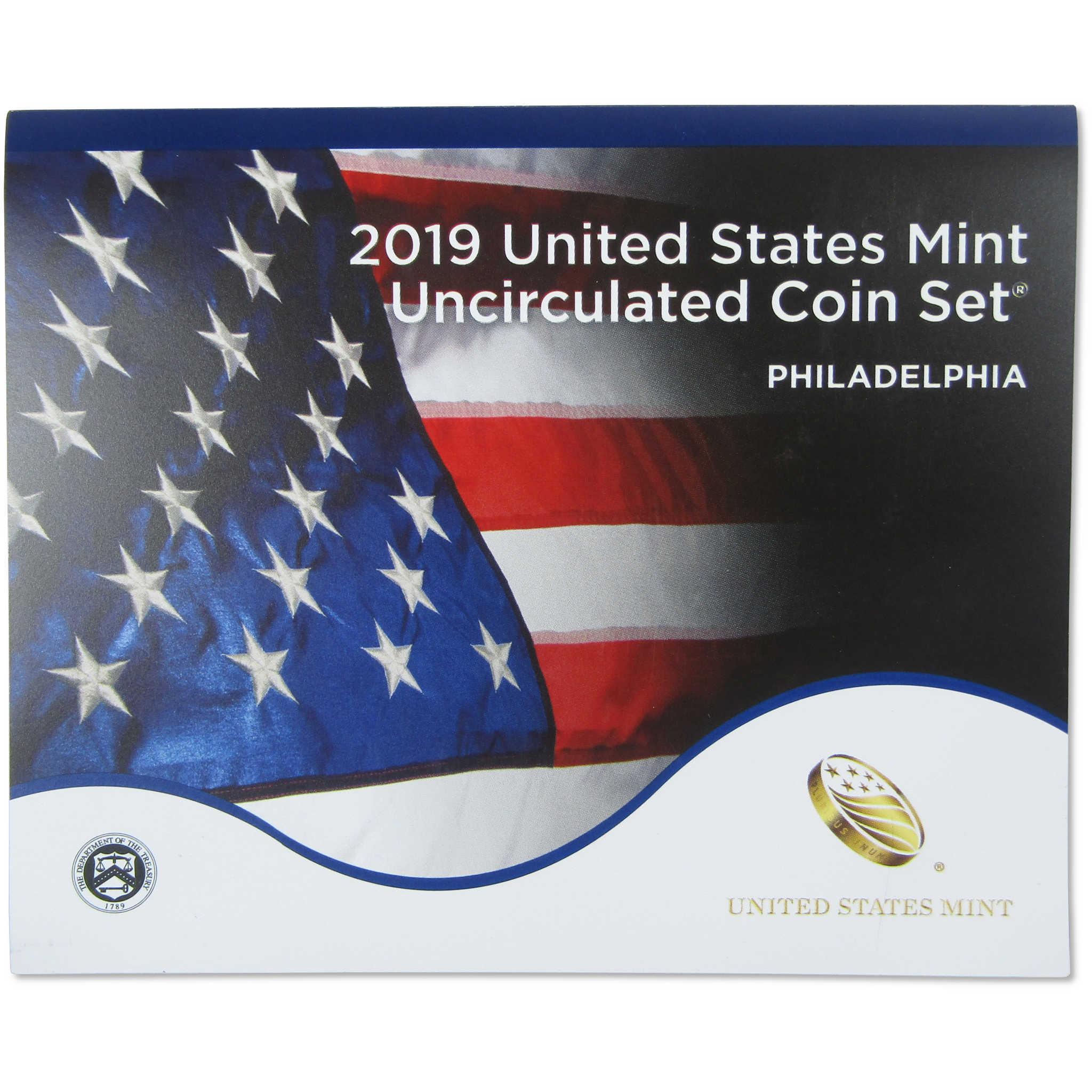 2019 Uncirculated Coin Set U.S Mint OGP COA with West Point Penny