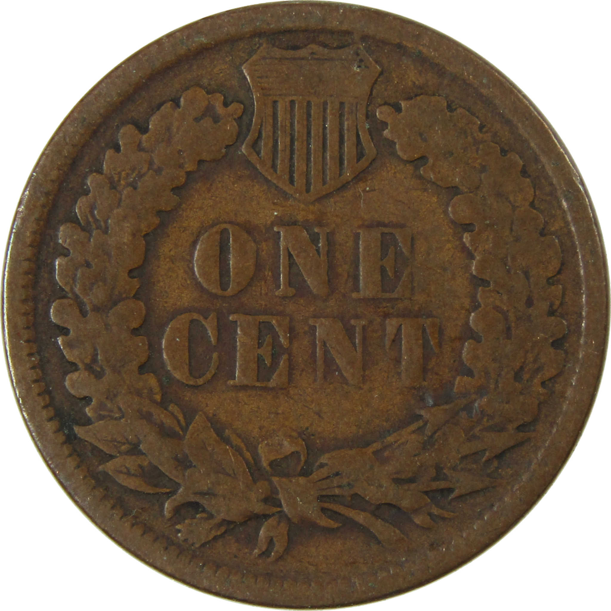1881 Indian Head Cent F Fine Penny 1c Coin SKU:I27003