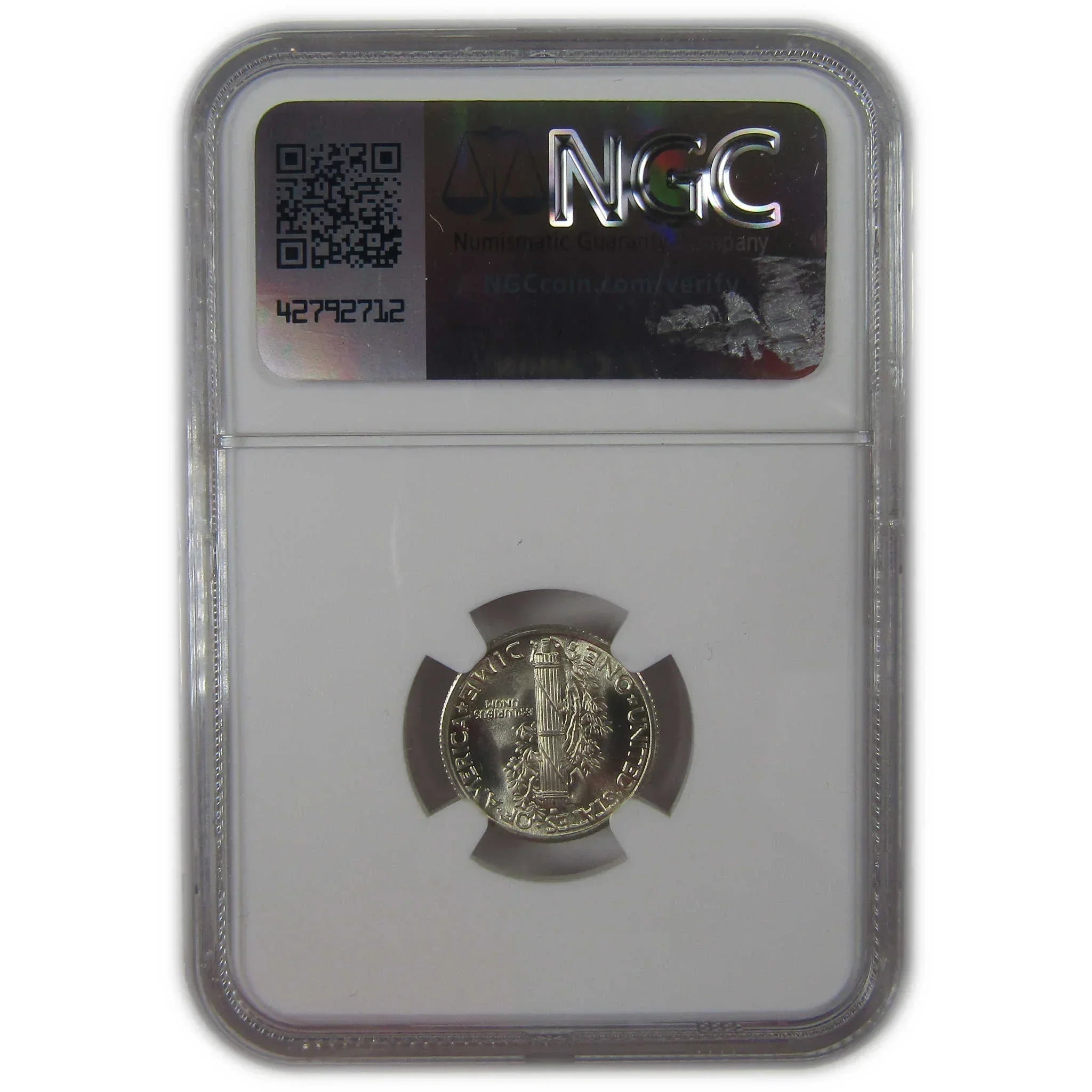 1937 S Mercury Dime MS 66 FB NGC Silver Uncirculated SKU:I23193