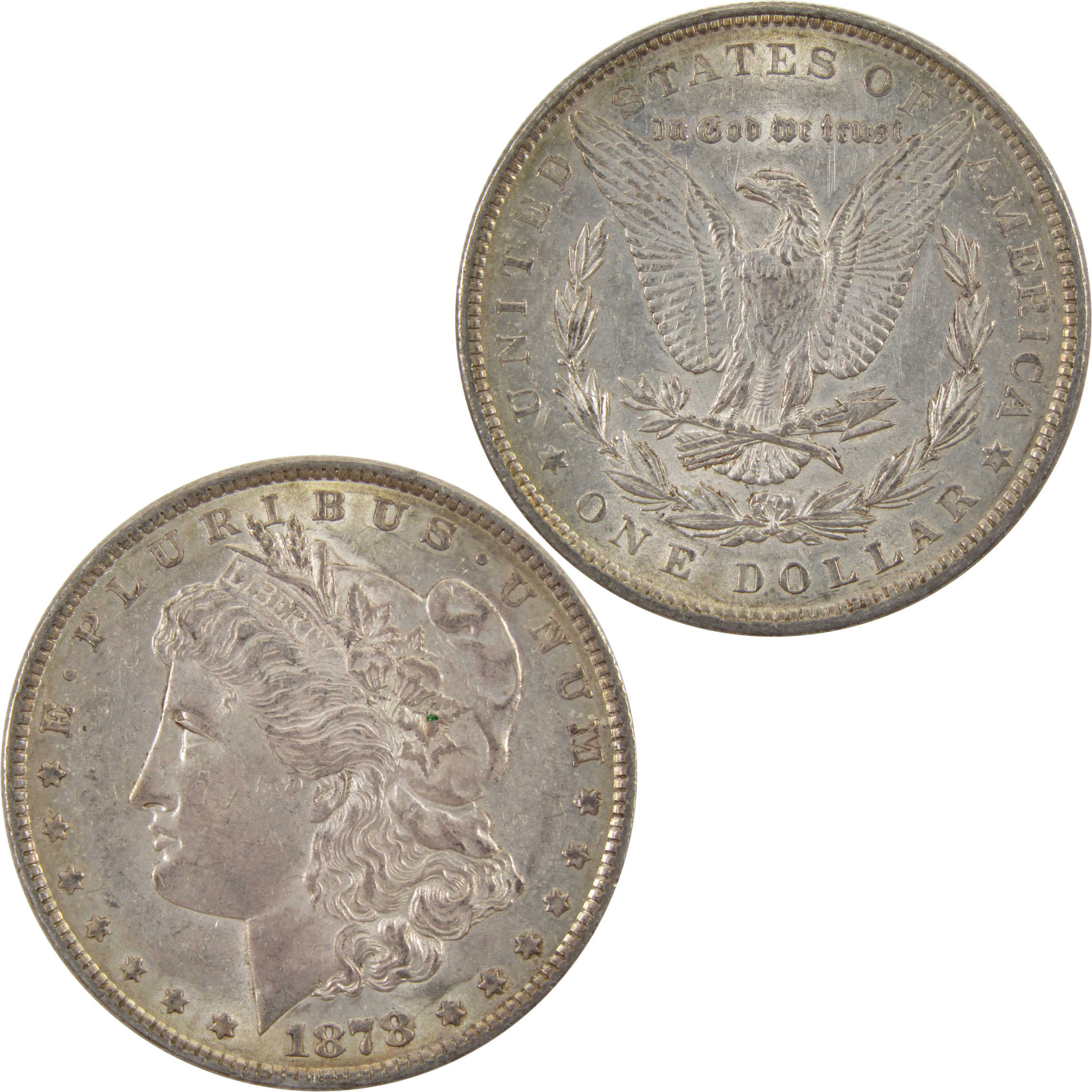 1879 Morgan Dollar Borderline Uncirculated Silver $1 Coin SKU:I11001 - Morgan coin - Morgan silver dollar - Morgan silver dollar for sale - Profile Coins & Collectibles