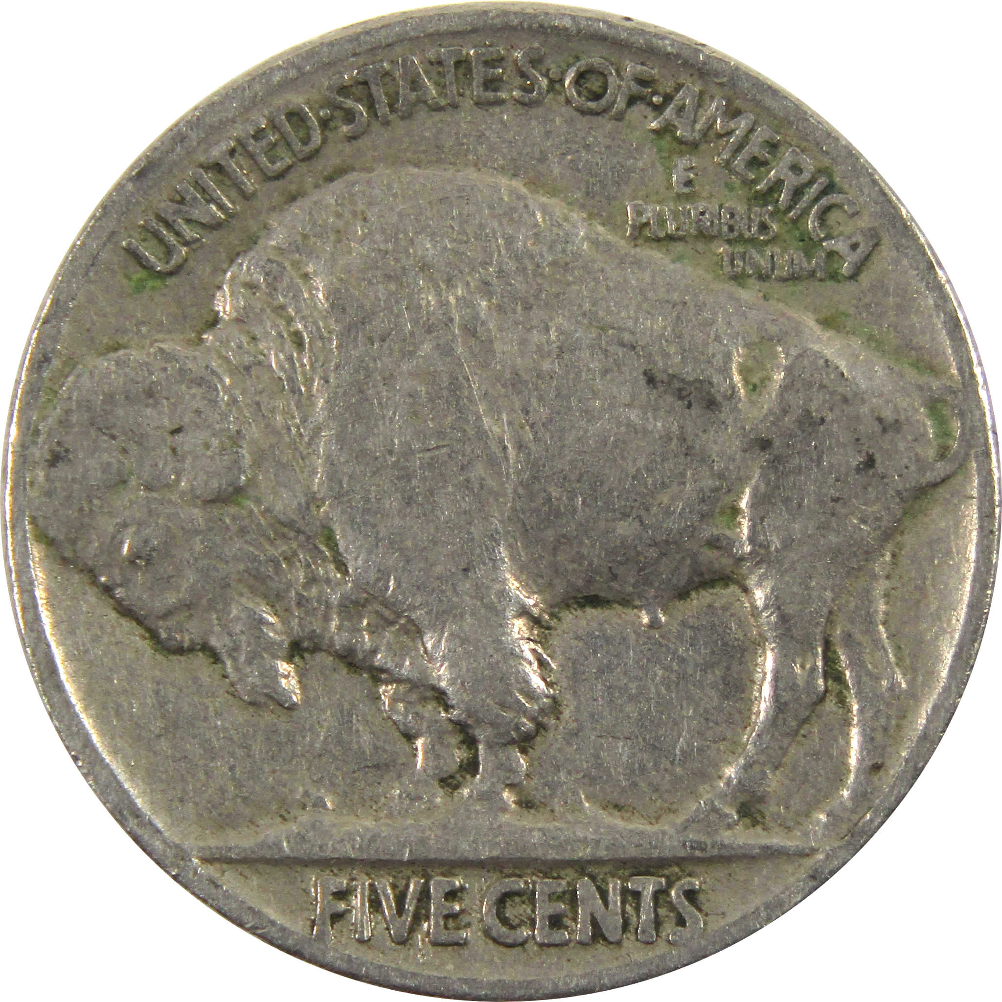 1937 Indian Head Buffalo Nickel AG About Good 5c Coin