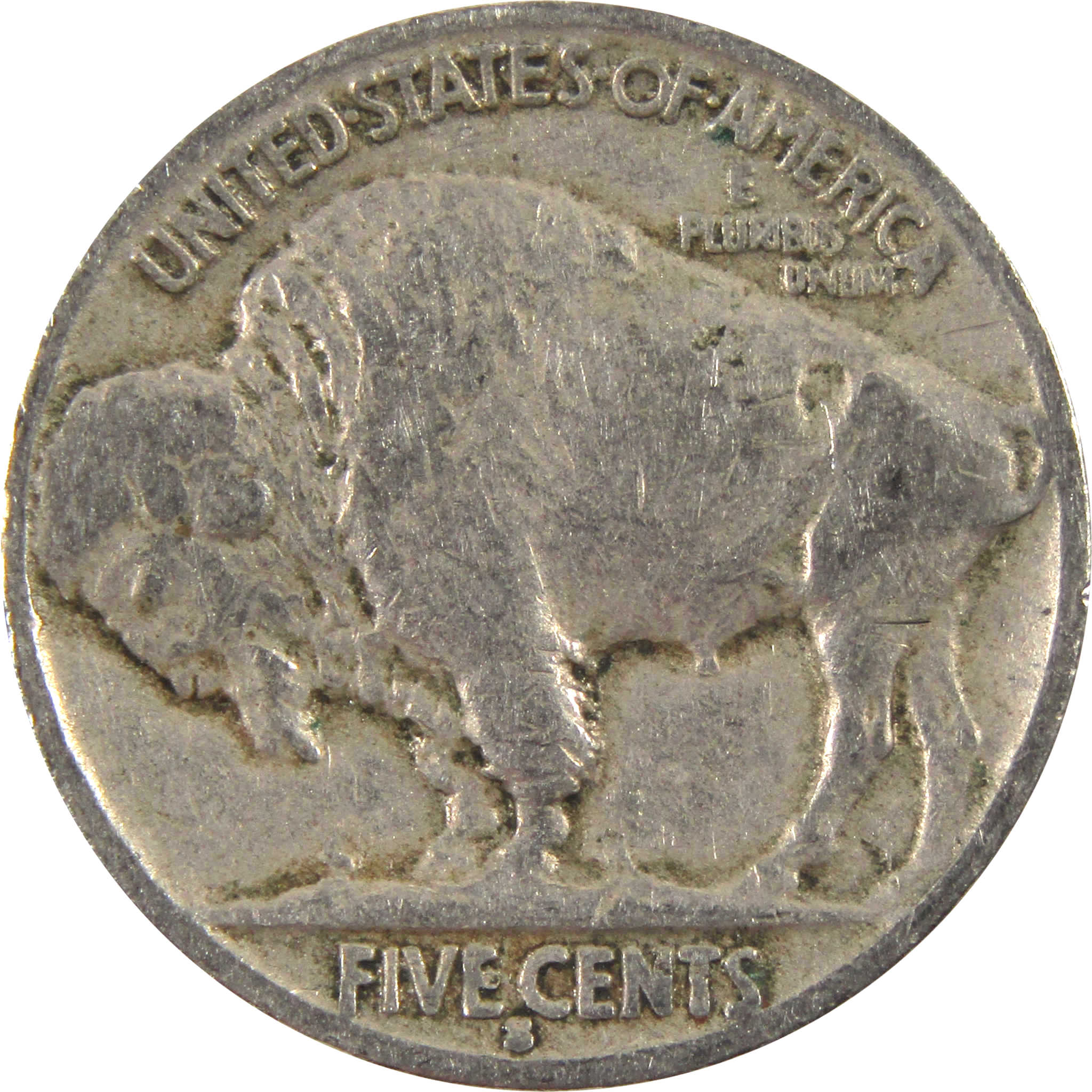 1935 S Indian Head Buffalo Nickel AG About Good 5c Coin