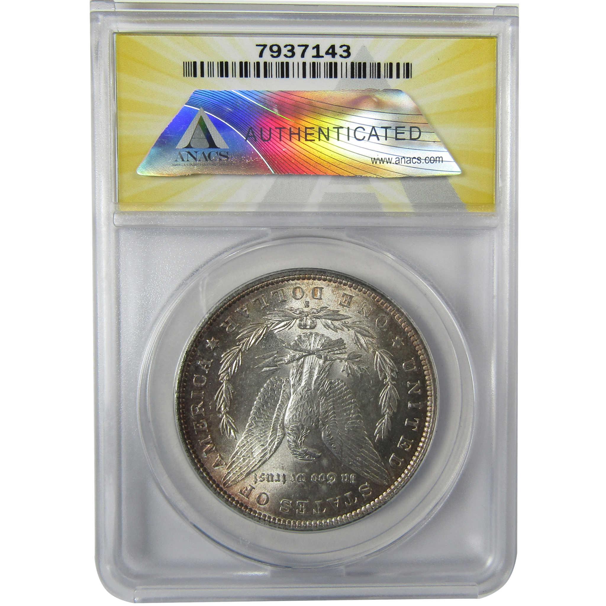 1890 S Morgan Silver Dollar MS 62 ANACS Uncirculated SKU:I27954 - Morgan coin - Morgan silver dollar - Morgan silver dollar for sale - Profile Coins & Collectibles