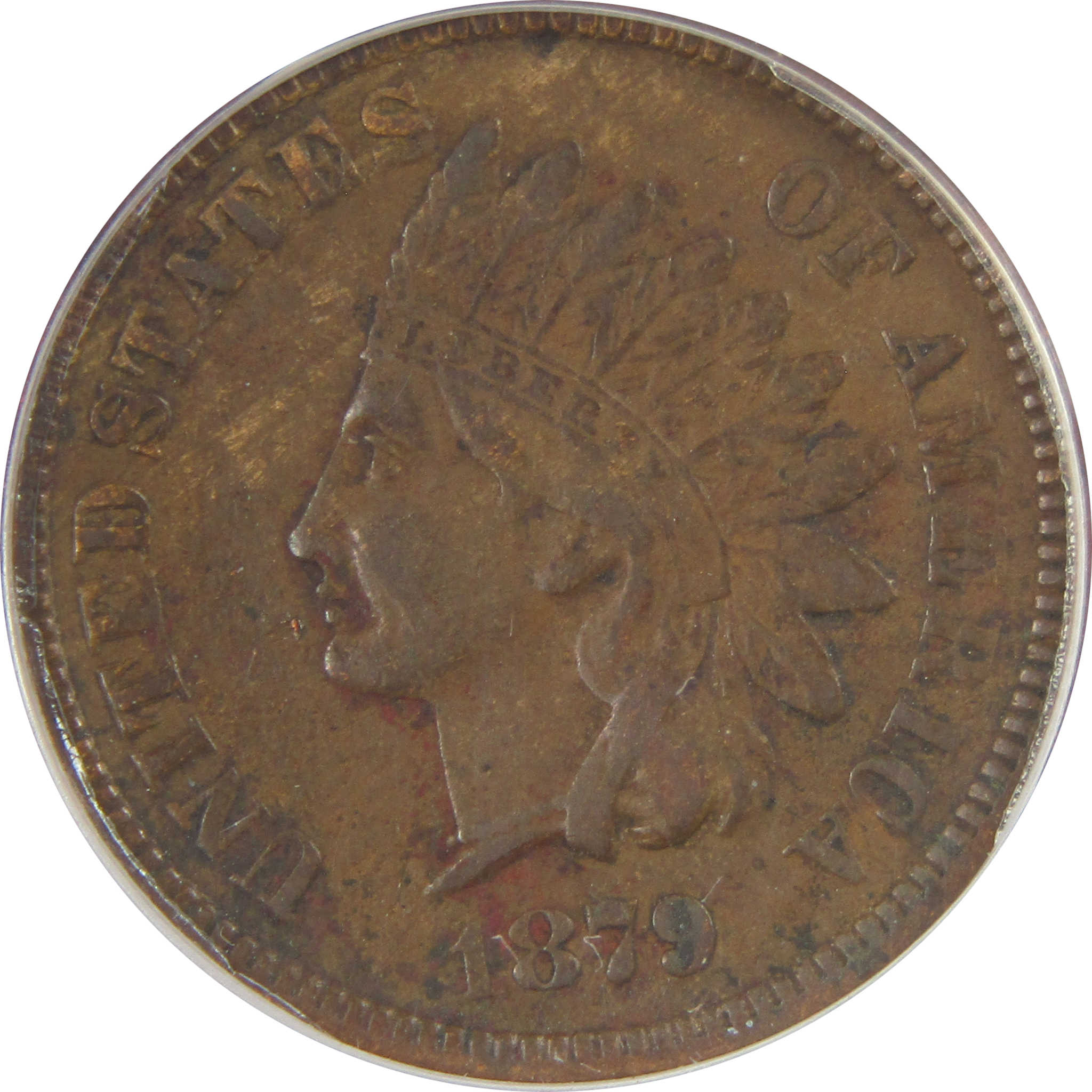 1879 Indian Head Cent VF 30 Details ANACS Penny 1c Coin SKU:I22283