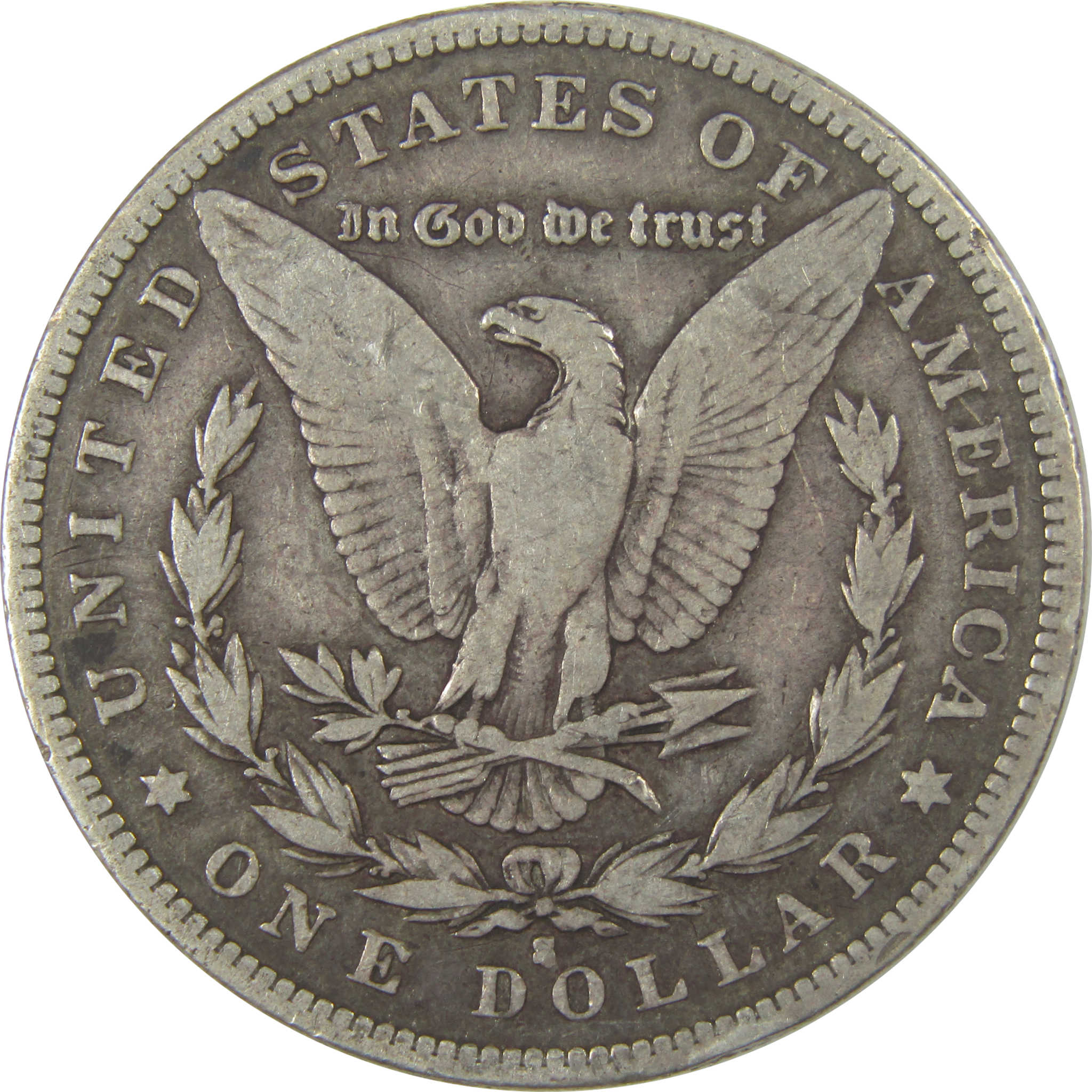 1892 S Morgan Dollar VG Very Good Silver $1 Coin SKU:CP74 - Morgan coin - Morgan silver dollar - Morgan silver dollar for sale - Profile Coins & Collectibles