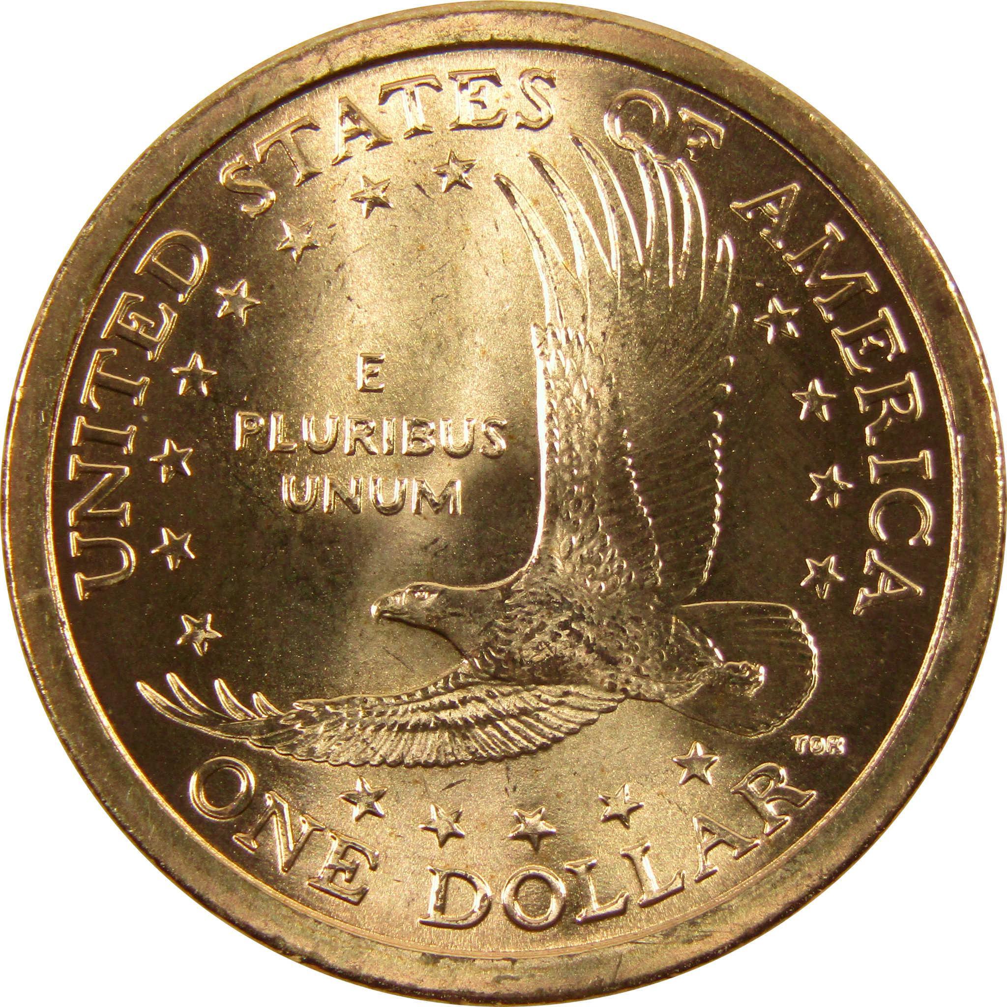 2000 D Sacagawea Native American Dollar BU Uncirculated $1 Coin