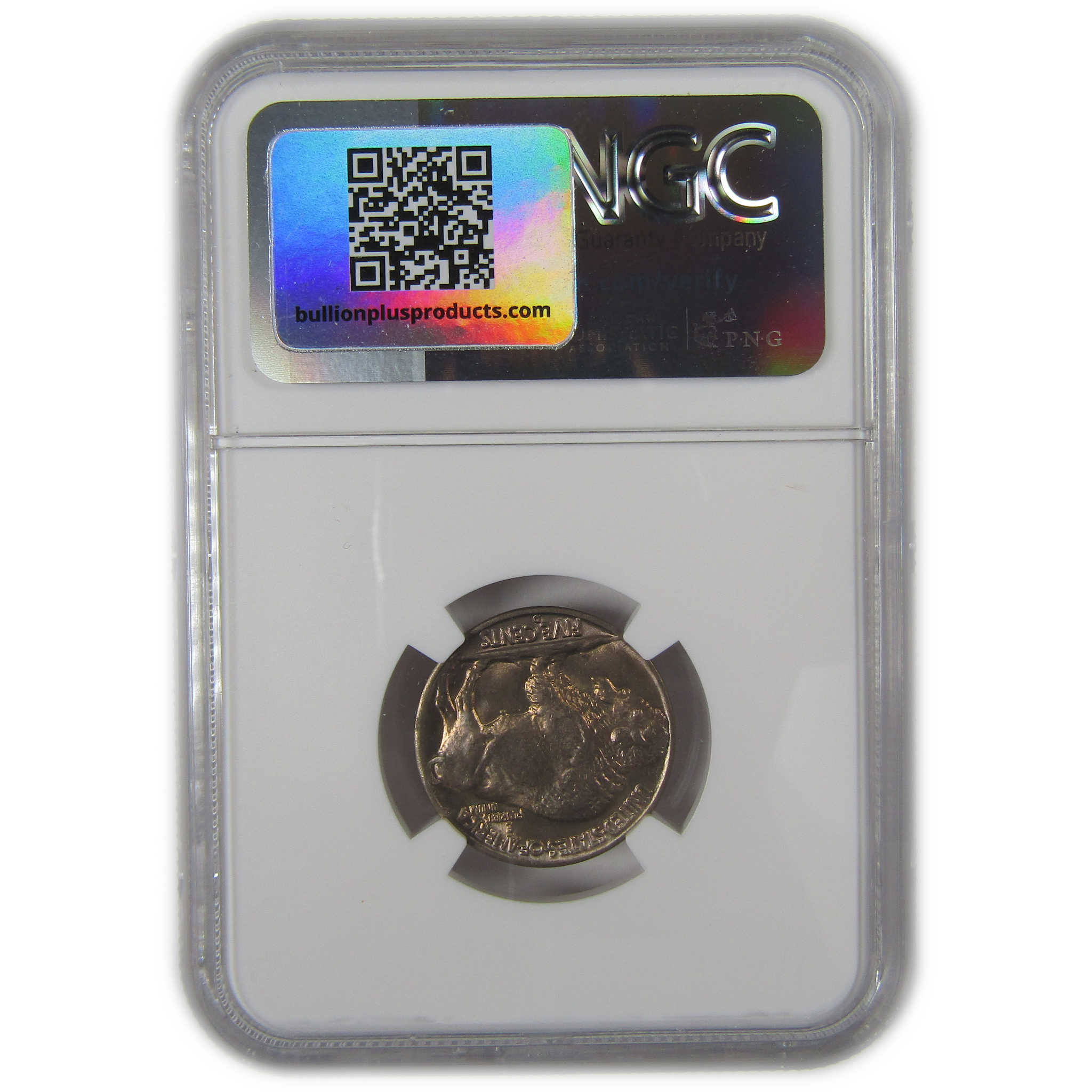 1936 D Indian Head Buffalo Nickel MS 66 NGC Bag Fragment SKU:I22661