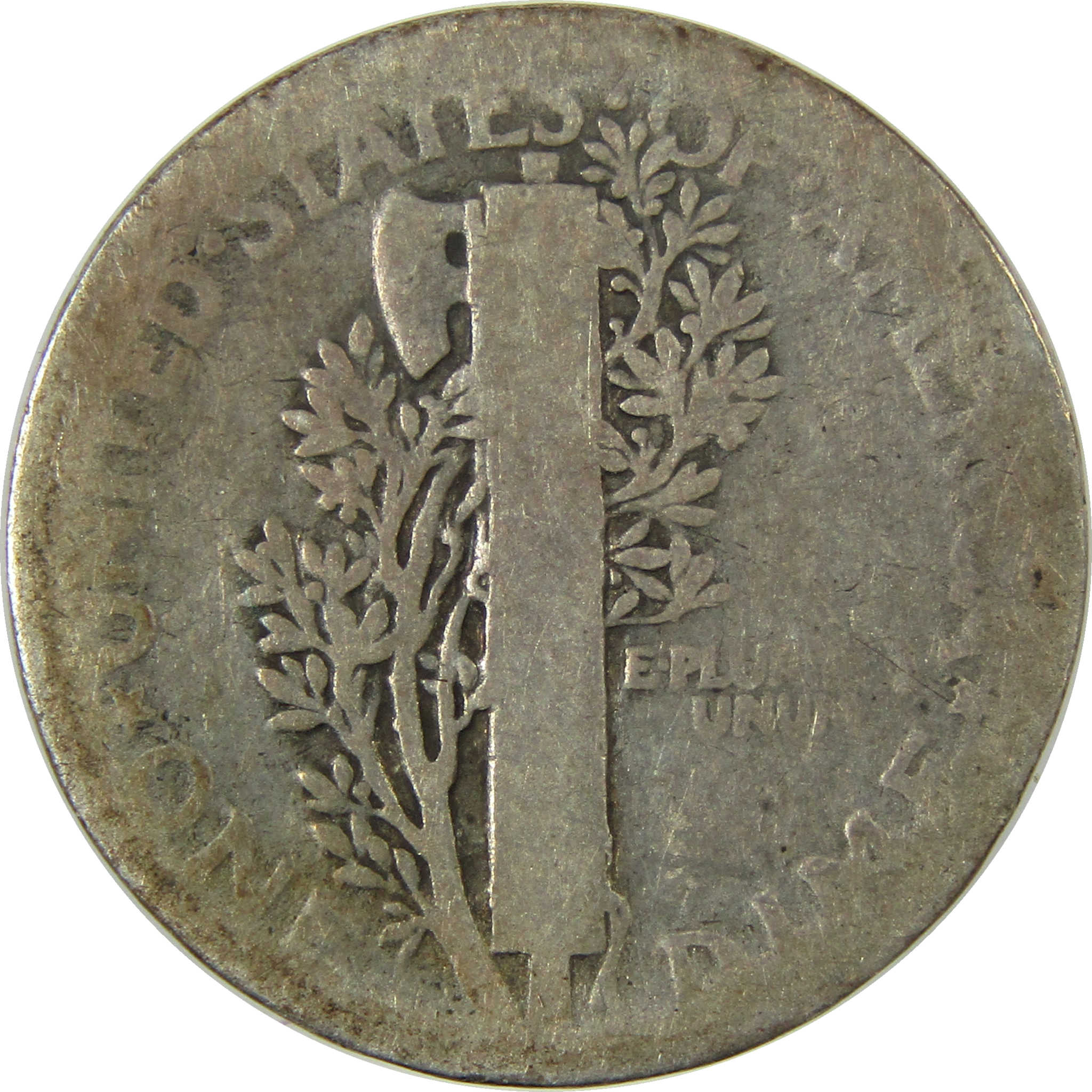 1921 Mercury Silver Dime G Good Details 10c Coin SKU:I28238
