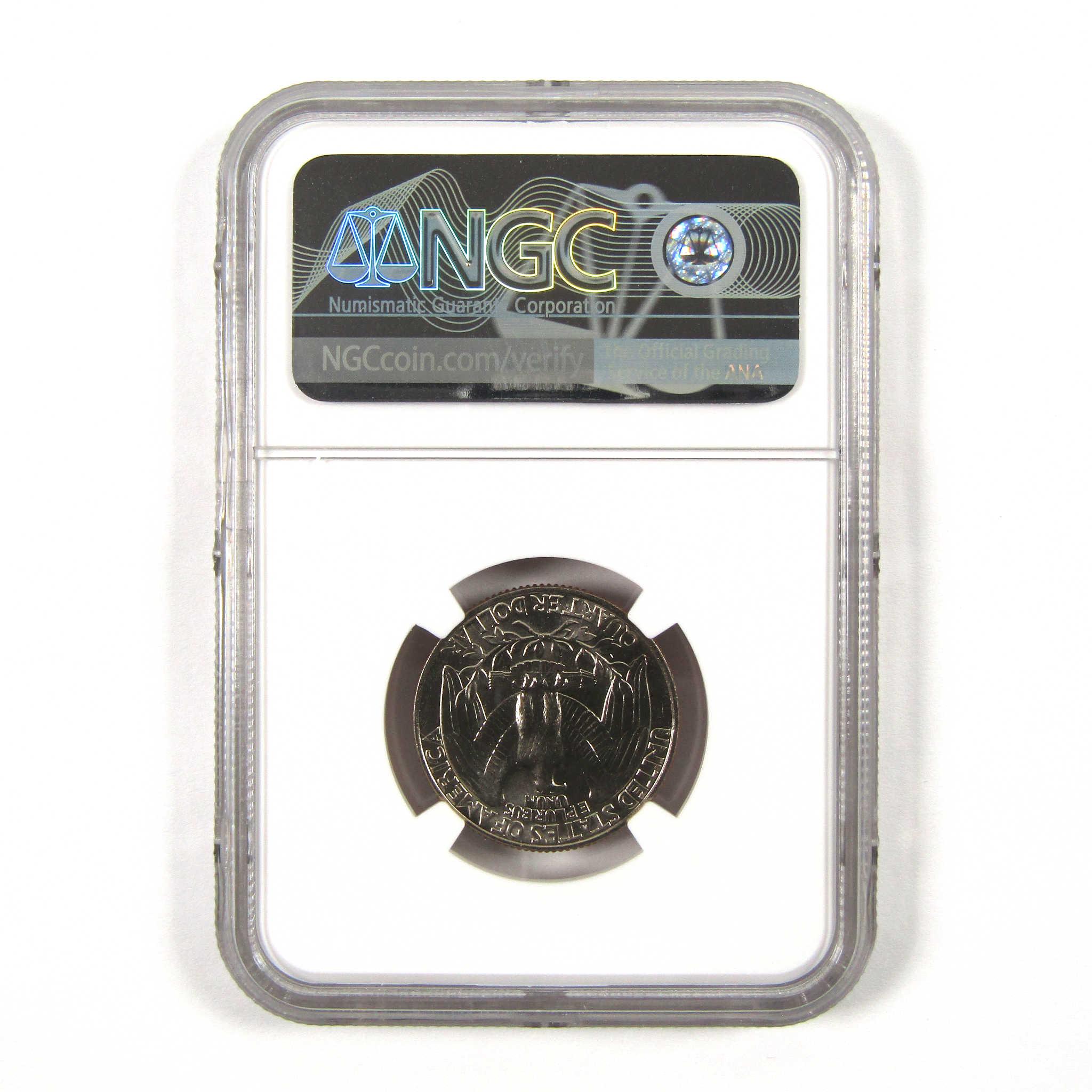 1987 P Washington Quarter MS 66 NGC Clad 25c Uncirculated SKU:I9513