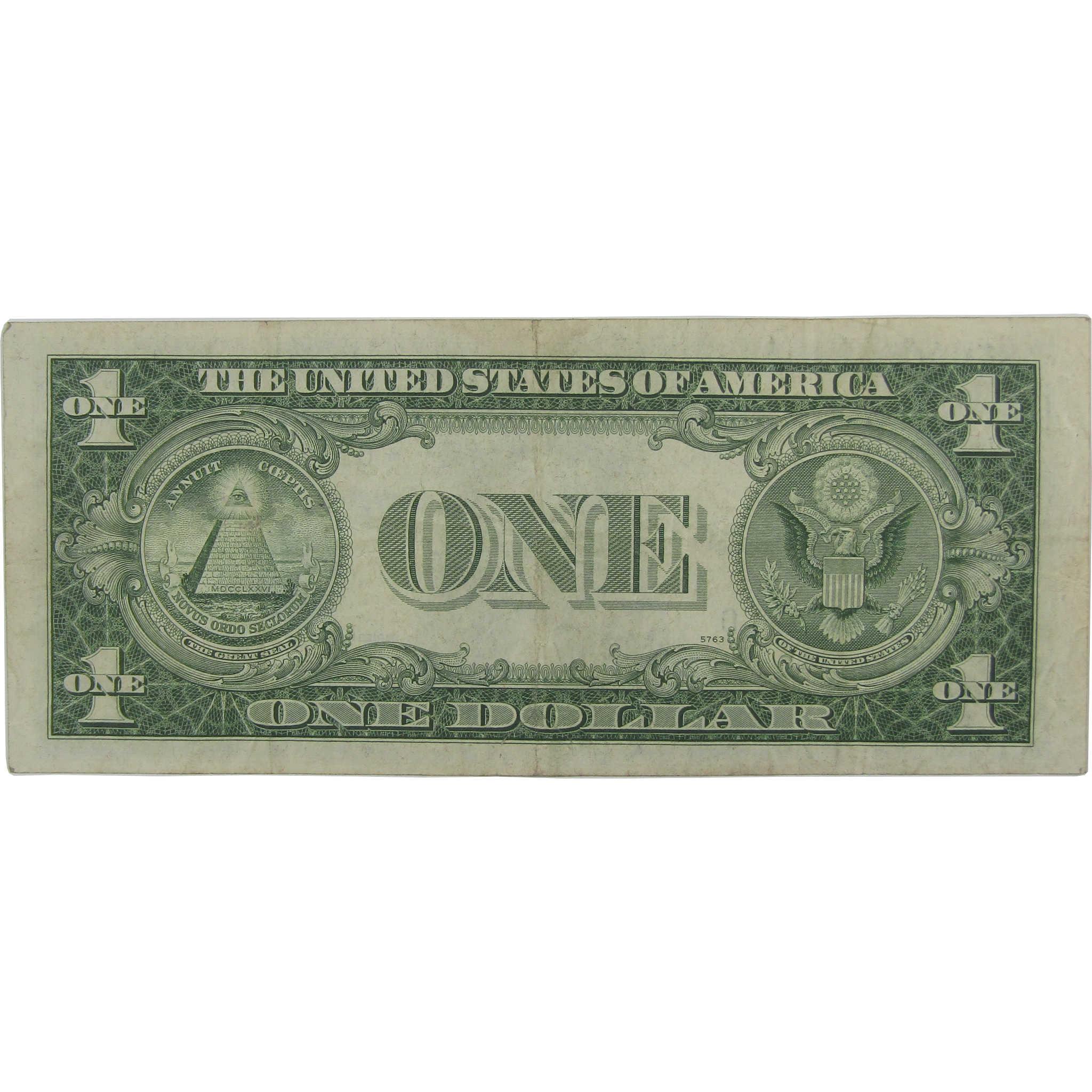 1935 D $1 Silver Certificate Fr 1613 Very Fine Narrow Design Star Note