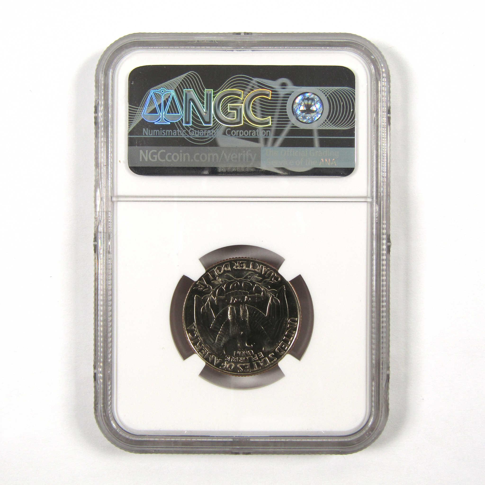 1992 D Washington Quarter MS 66 NGC Clad 25c Uncirculated SKU:I9522