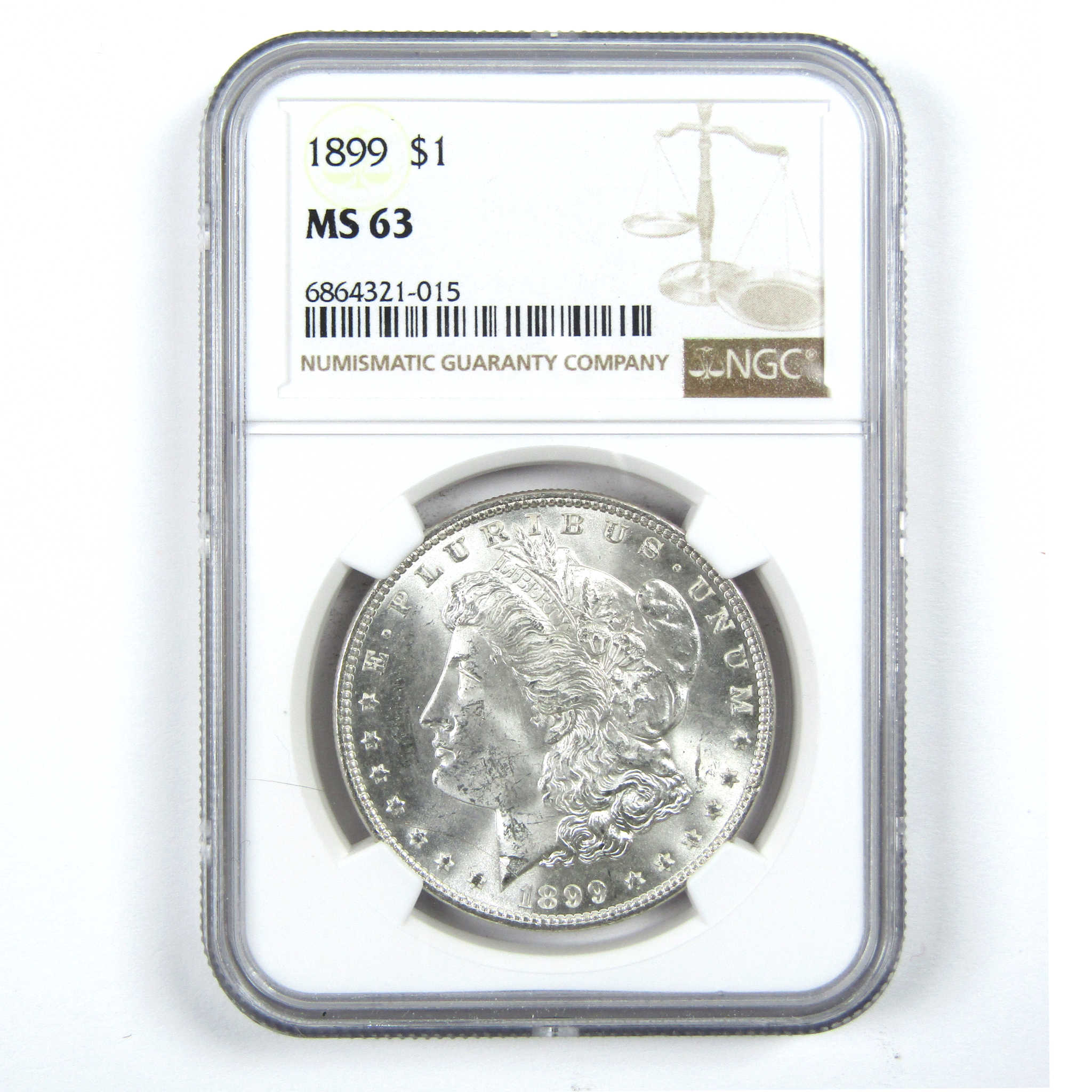 1899 Morgan Dollar MS 63 NGC Silver $1 Uncirculated Coin SKU:I13475 - Morgan coin - Morgan silver dollar - Morgan silver dollar for sale - Profile Coins & Collectibles
