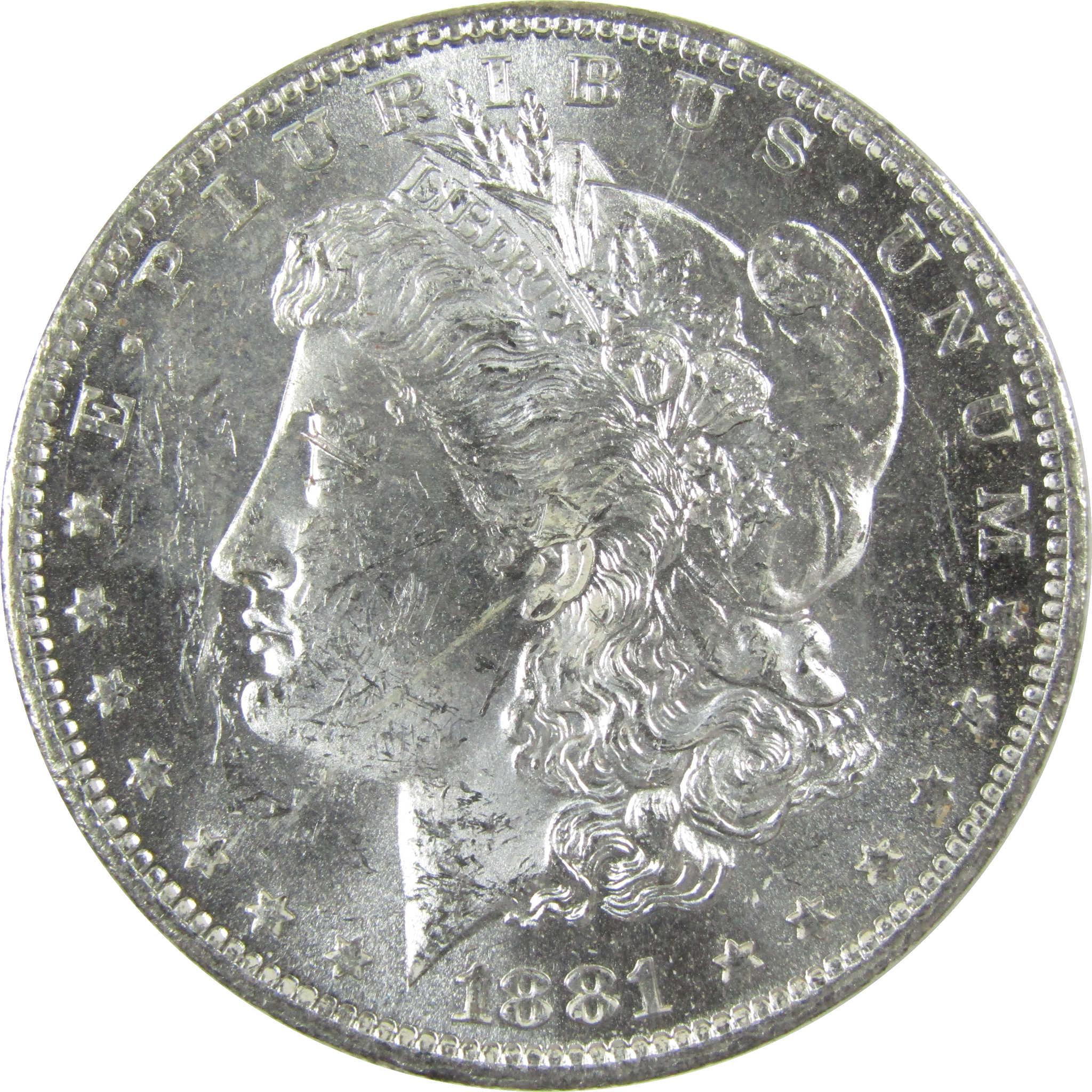 1881 O Morgan Silver Dollar Uncirculated Mint State $1 Coin SKU:I27701 - Morgan coin - Morgan silver dollar - Morgan silver dollar for sale - Profile Coins & Collectibles