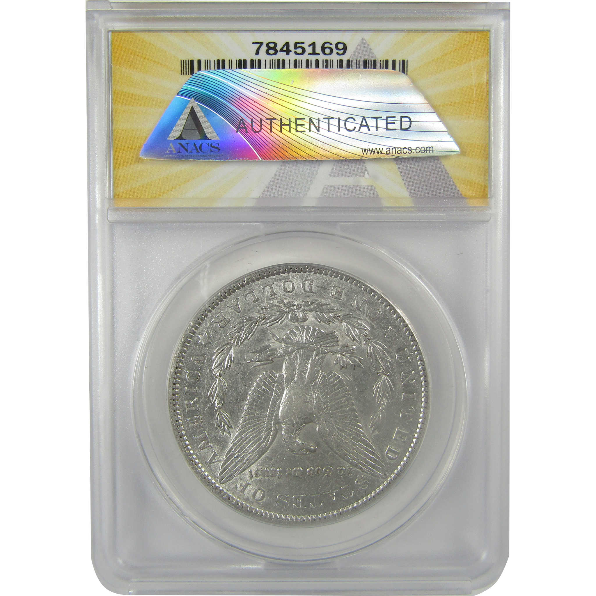 1901 Morgan Dollar AU 50 Details ANACS Silver $1 Coin SKU:I21267 - Morgan coin - Morgan silver dollar - Morgan silver dollar for sale - Profile Coins & Collectibles