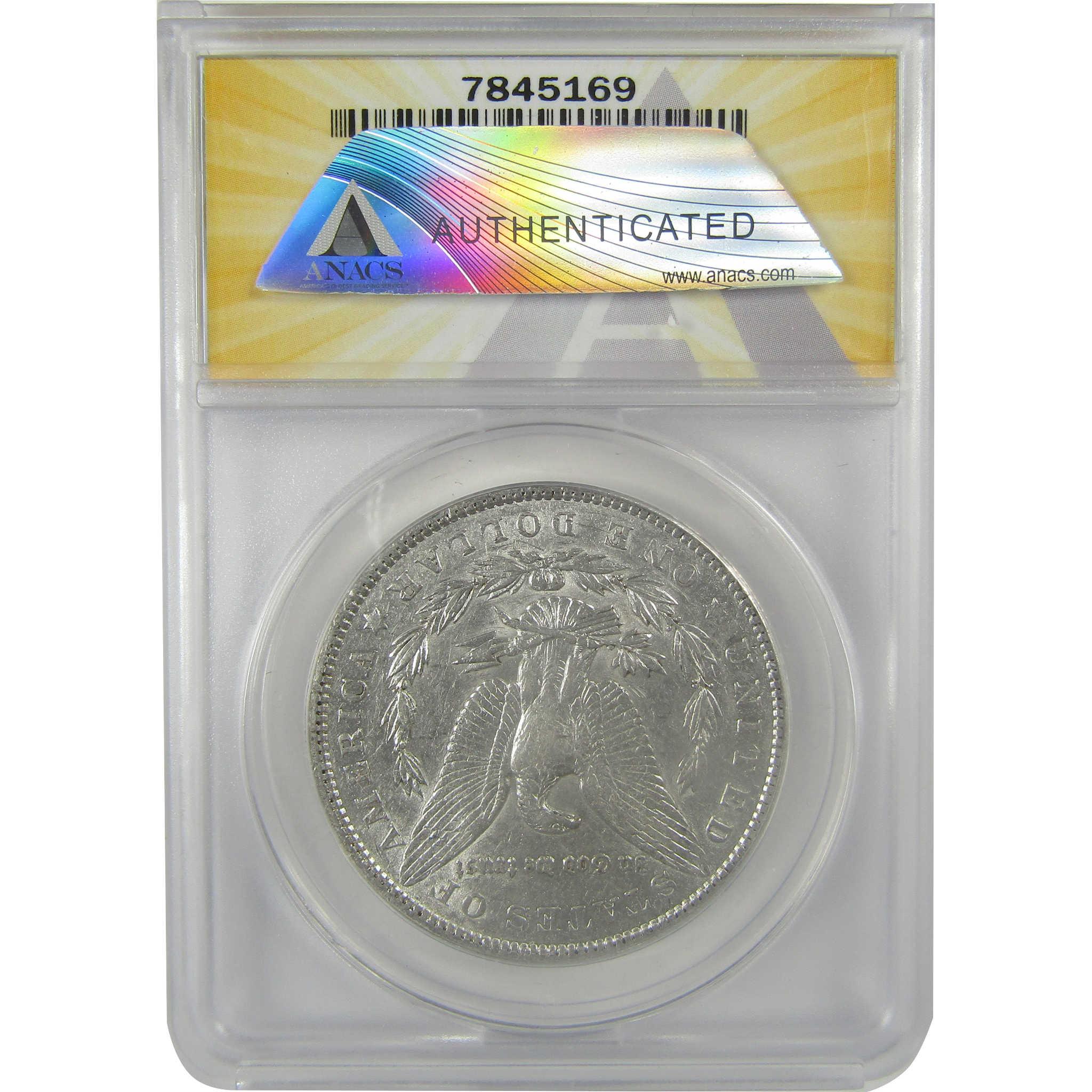 1901 Morgan Dollar AU 50 Details ANACS Silver $1 Coin SKU:I21267 - Morgan coin - Morgan silver dollar - Morgan silver dollar for sale - Profile Coins & Collectibles