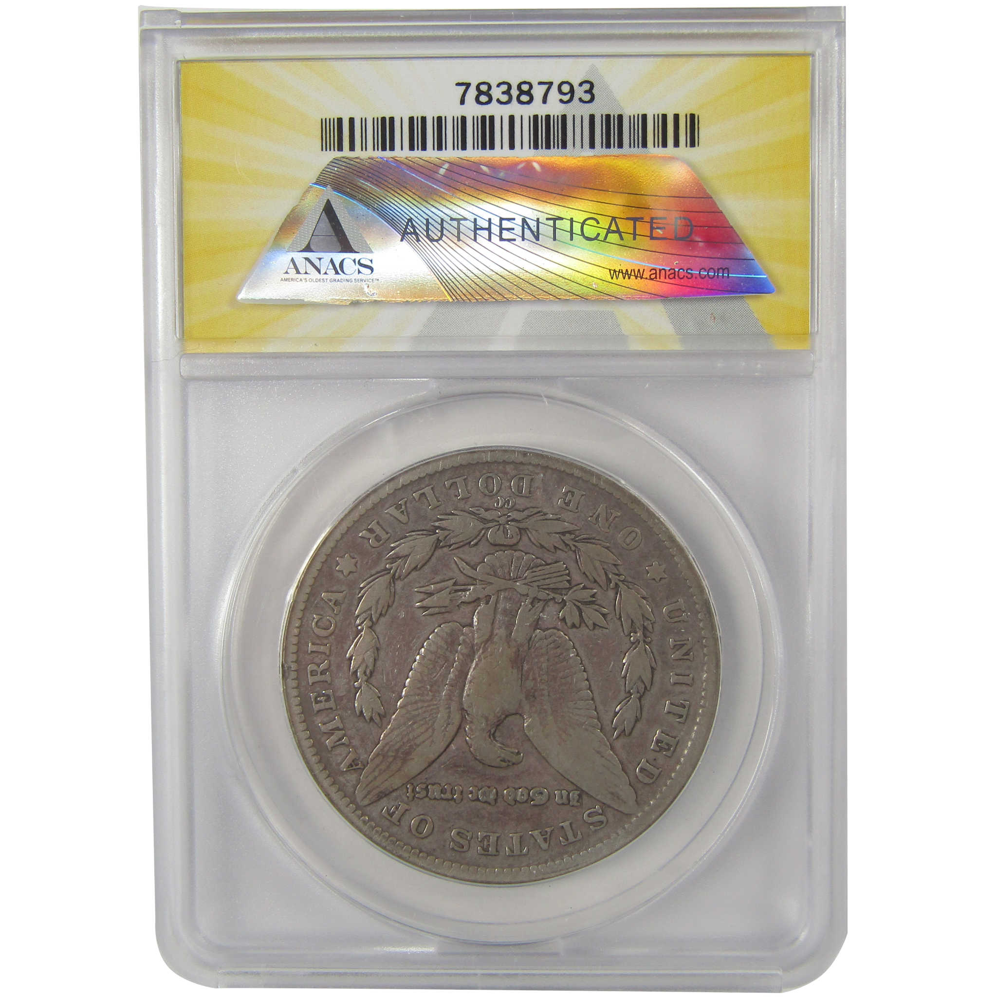 1890 CC Morgan Dollar F 12 ANACS Silver $1 Coin SKU:I22212 - Morgan coin - Morgan silver dollar - Morgan silver dollar for sale - Profile Coins & Collectibles