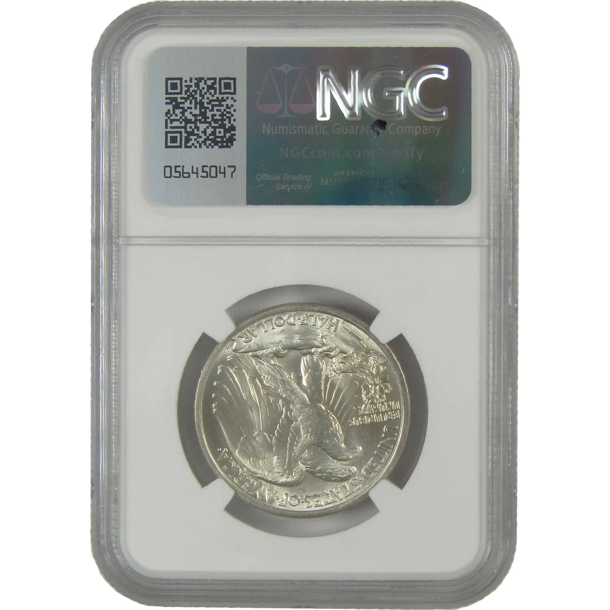 1937 Liberty Walking Silver Half Dollar MS 64 NGC Uncirculated