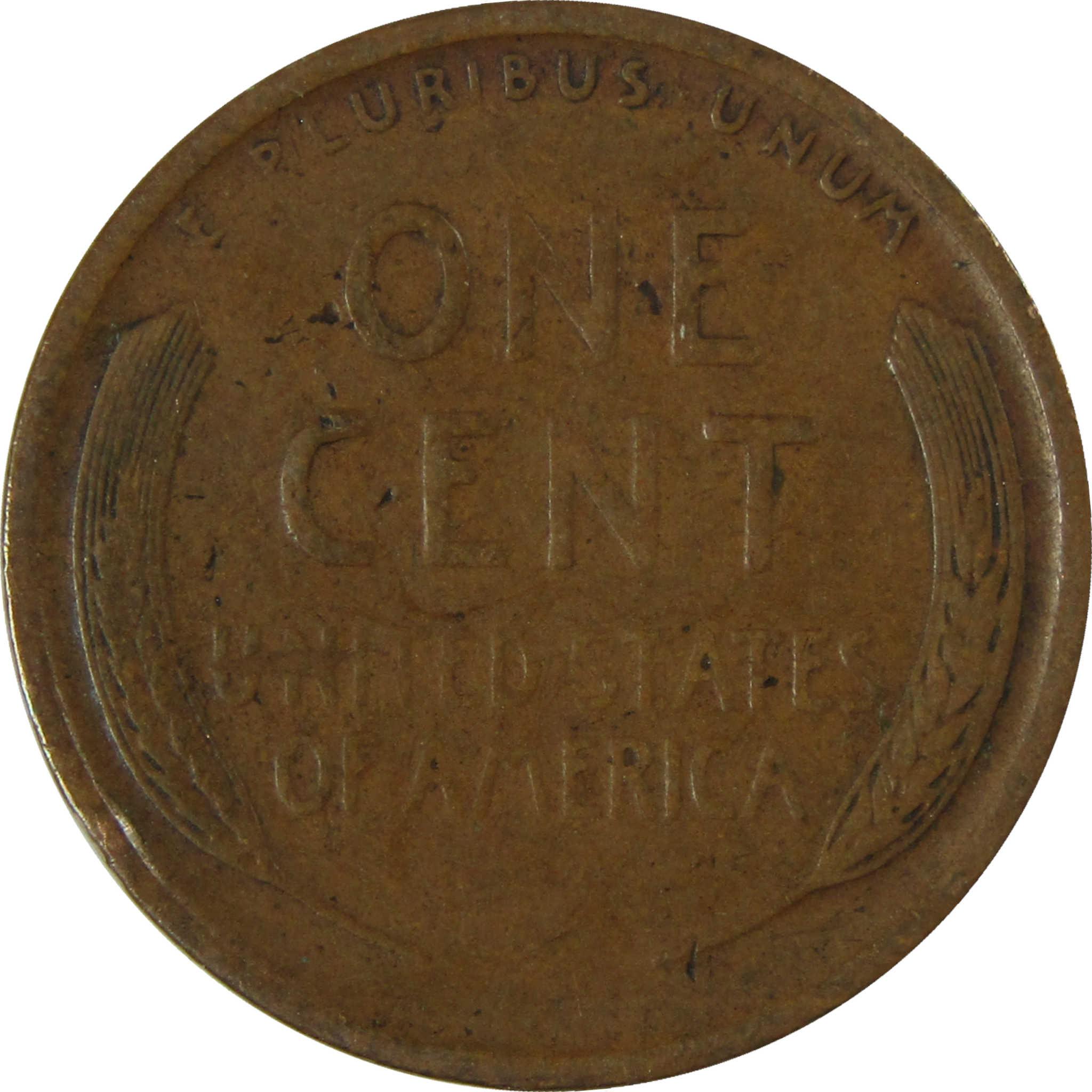 1909 Lincoln Wheat Cent F Fine Penny 1c Coin Collectible SKU:I26754