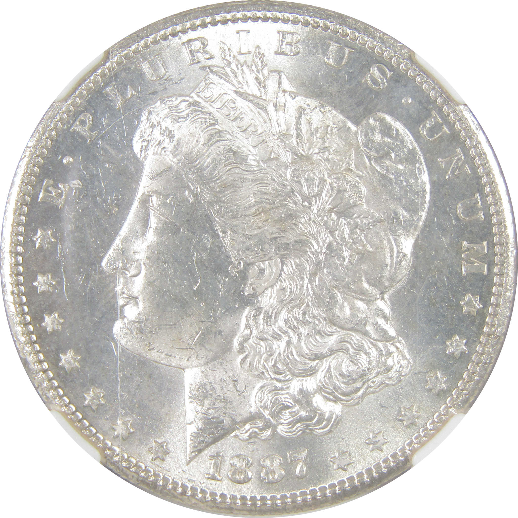 1887 S Morgan Dollar MS 64 NGC Silver Uncirculated $1 Coin SKU:I17338 - Morgan coin - Morgan silver dollar - Morgan silver dollar for sale - Profile Coins & Collectibles