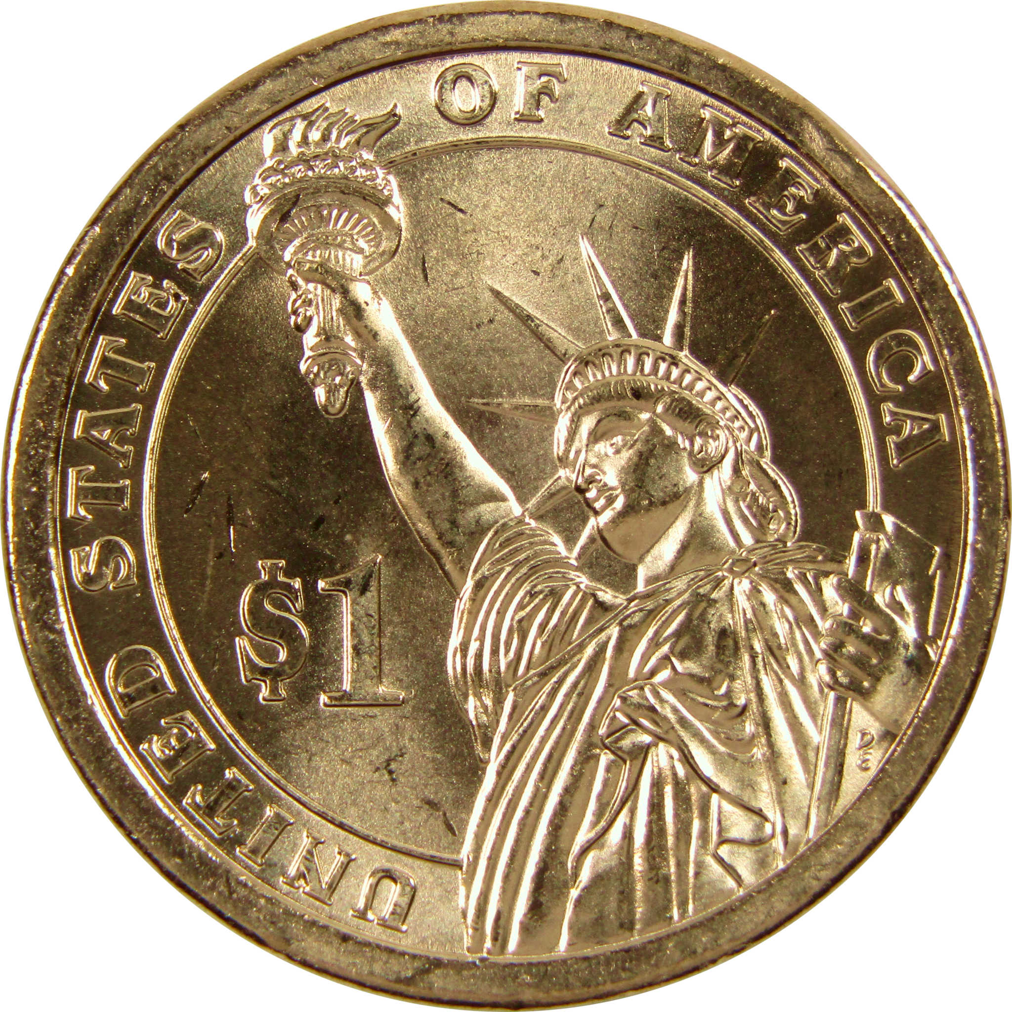 2011 P Andrew Johnson Presidential Dollar BU Uncirculated $1 Coin