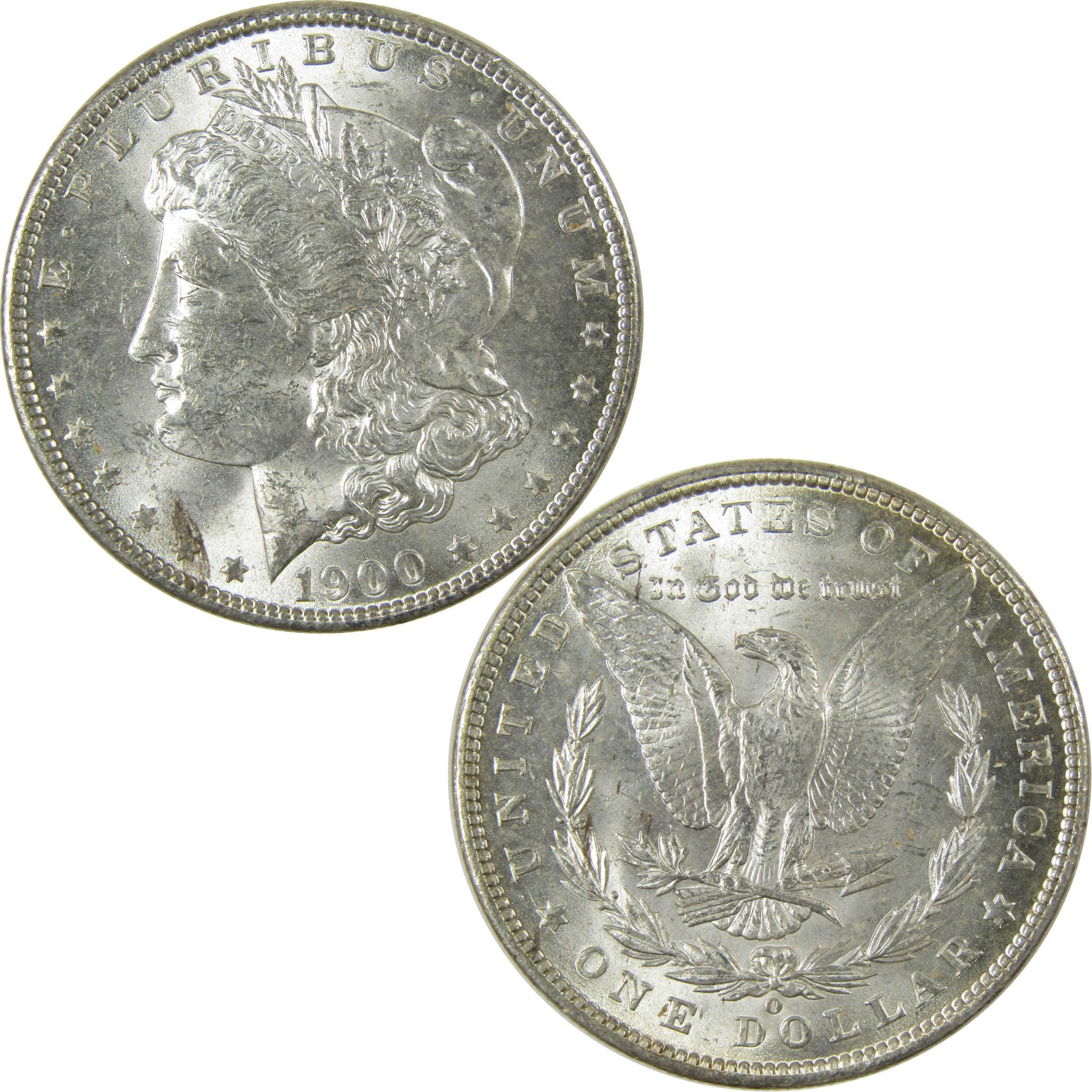 1900 O Morgan Silver Dollar Uncirculated Mint State $1 Coin SKU:I27727 - Morgan coin - Morgan silver dollar - Morgan silver dollar for sale - Profile Coins & Collectibles