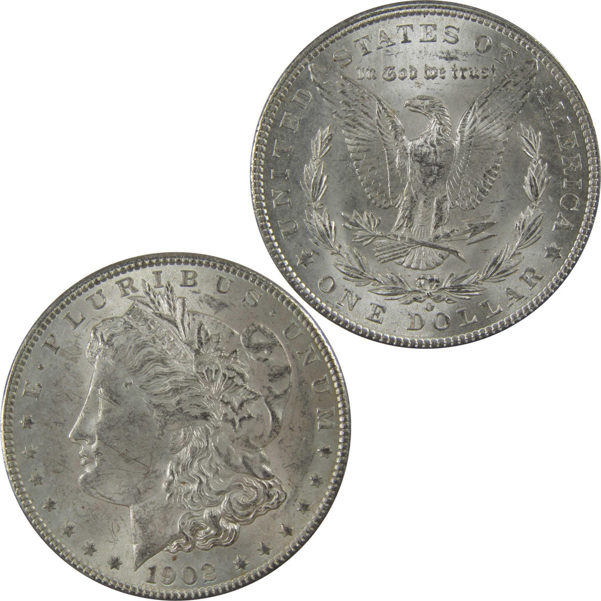 1902 O Morgan Silver Dollar Uncirculated Mint State $1 Coin SKU:I24087 - Morgan coin - Morgan silver dollar - Morgan silver dollar for sale - Profile Coins & Collectibles