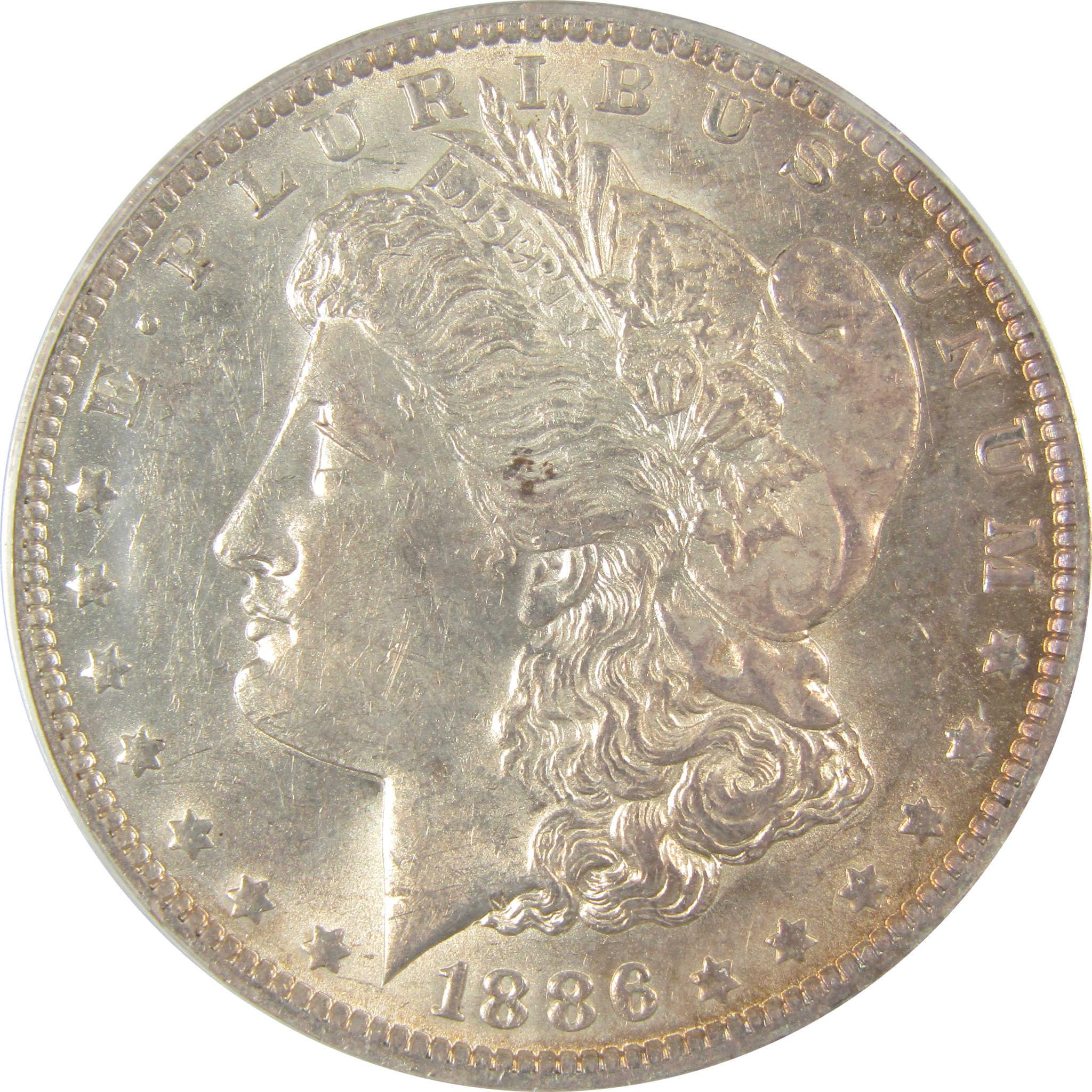 1886 O Morgan Dollar AU 58 ANACS Silver $1 Coin SKU:I19270 - Morgan coin - Morgan silver dollar - Morgan silver dollar for sale - Profile Coins & Collectibles