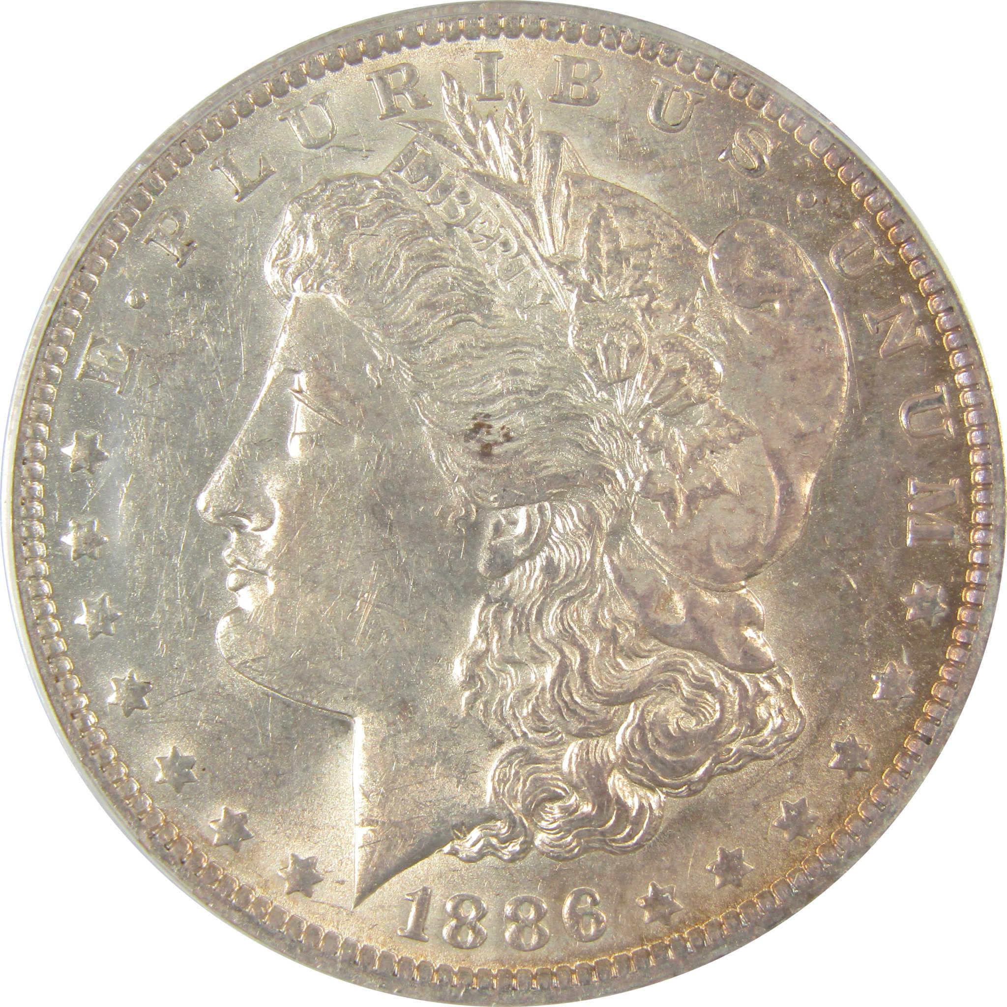 1886 O Morgan Dollar AU 58 ANACS Silver $1 Coin SKU:I19270 - Morgan coin - Morgan silver dollar - Morgan silver dollar for sale - Profile Coins & Collectibles