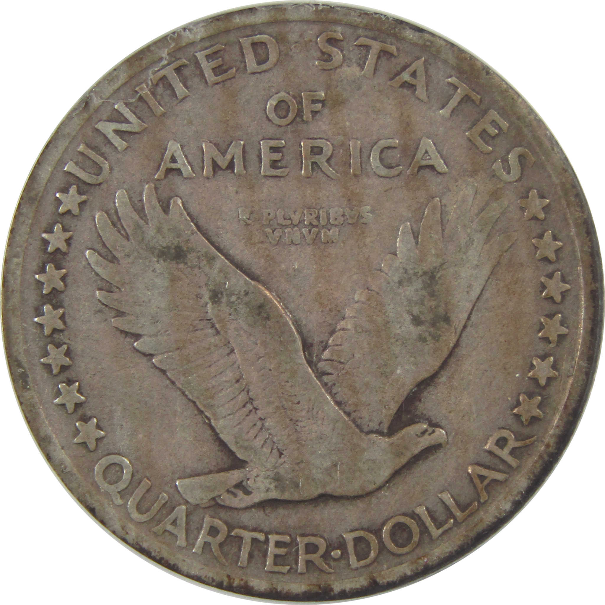 1917 D Type 1 Standing Liberty Quarter VF 25 ANACS Silver SKU:I22173