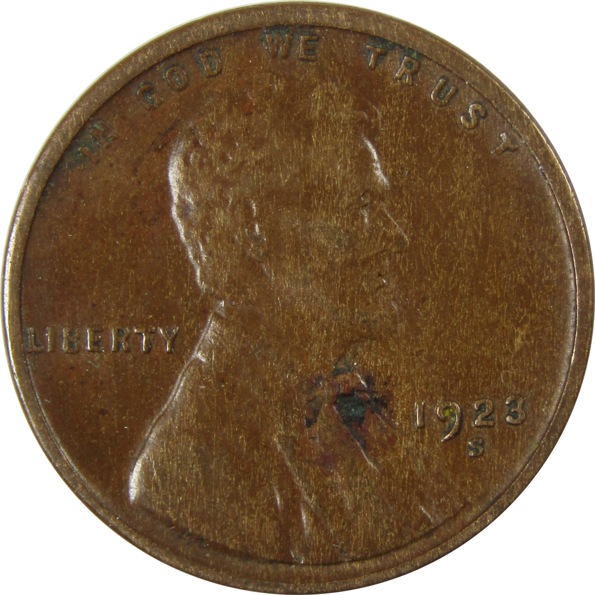 1923 S Lincoln Wheat Cent VF Very Fine Penny 1c Coin SKU:I26467