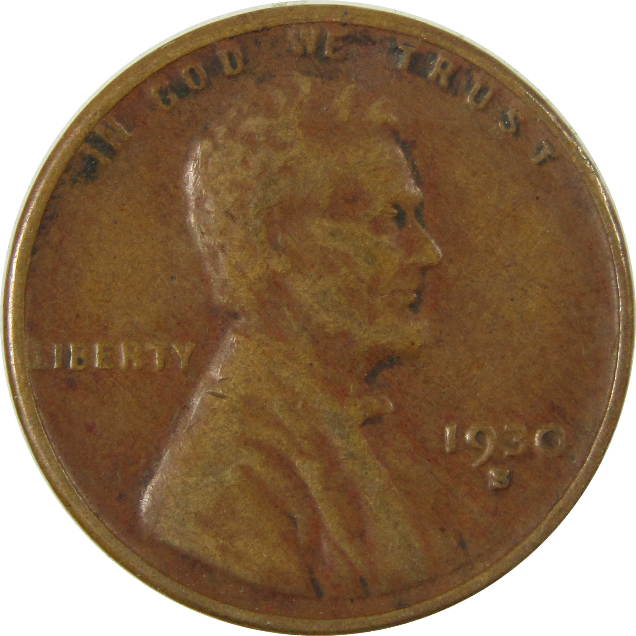 1930 S Lincoln Wheat Cent VF Very Fine Penny 1c Coin SKU:I27148