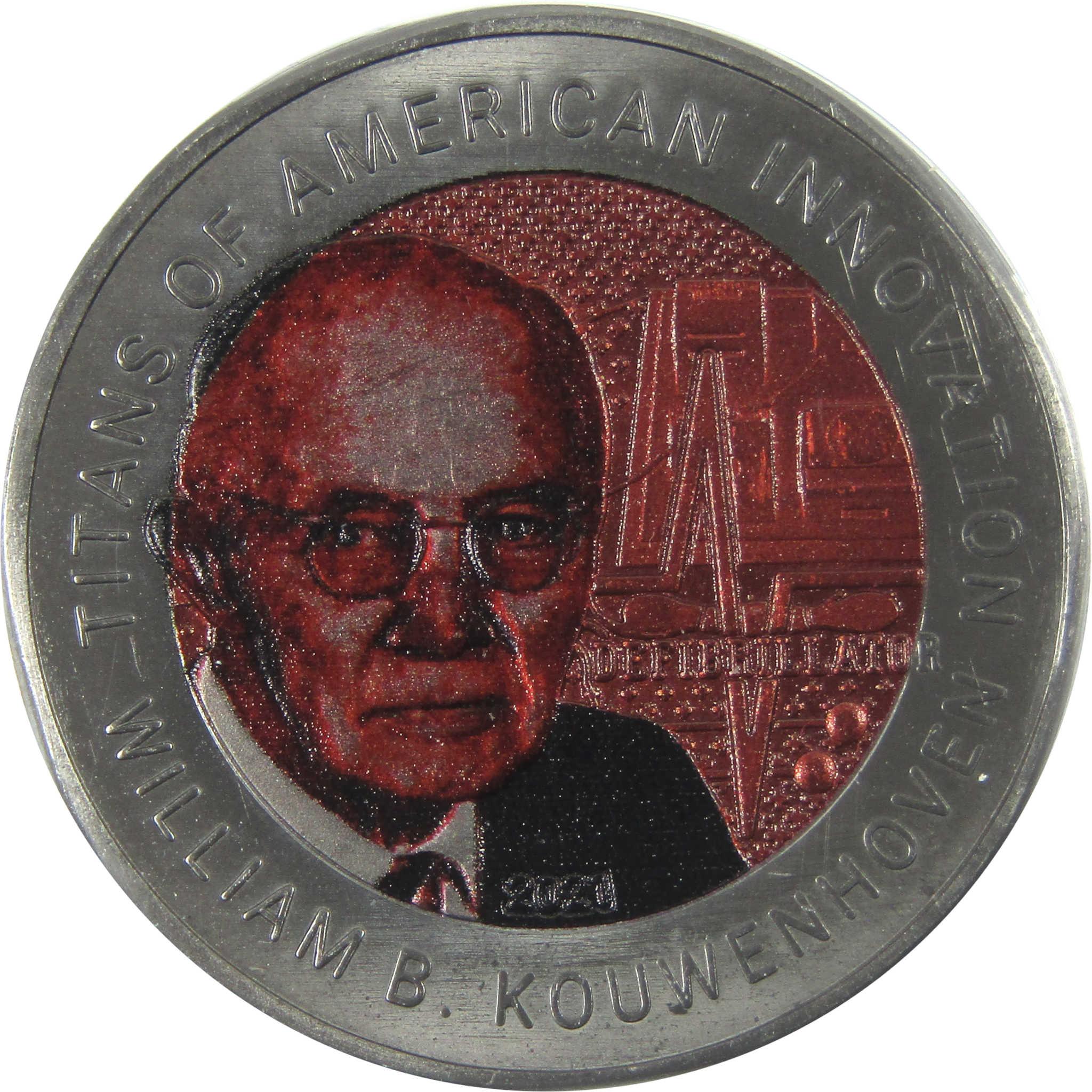 Titans of American Innovation William B. Kouwenhoven Titanium 2 Cedis