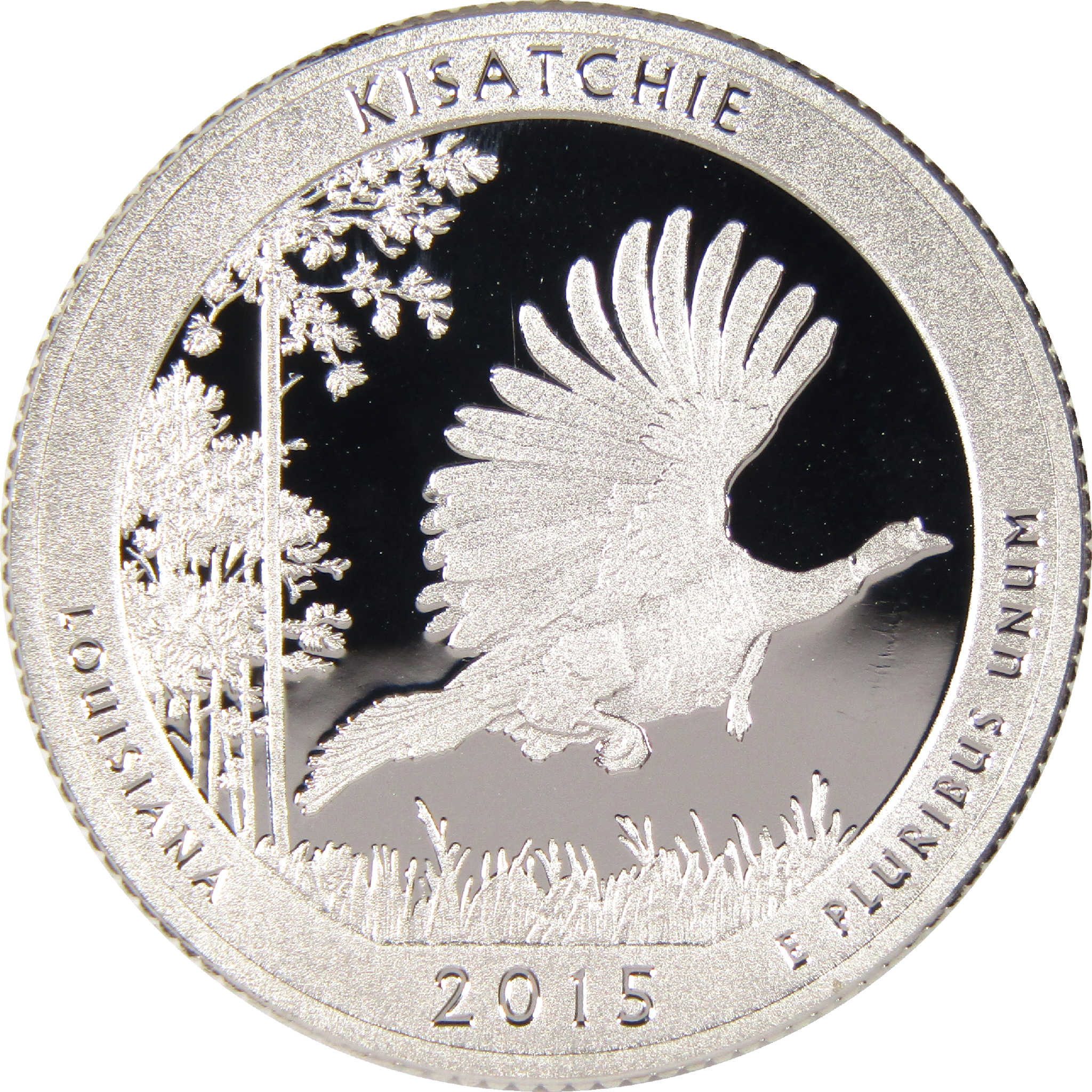 2015 S Kisatchie National Forest Quarter Silver Proof 25c Coin
