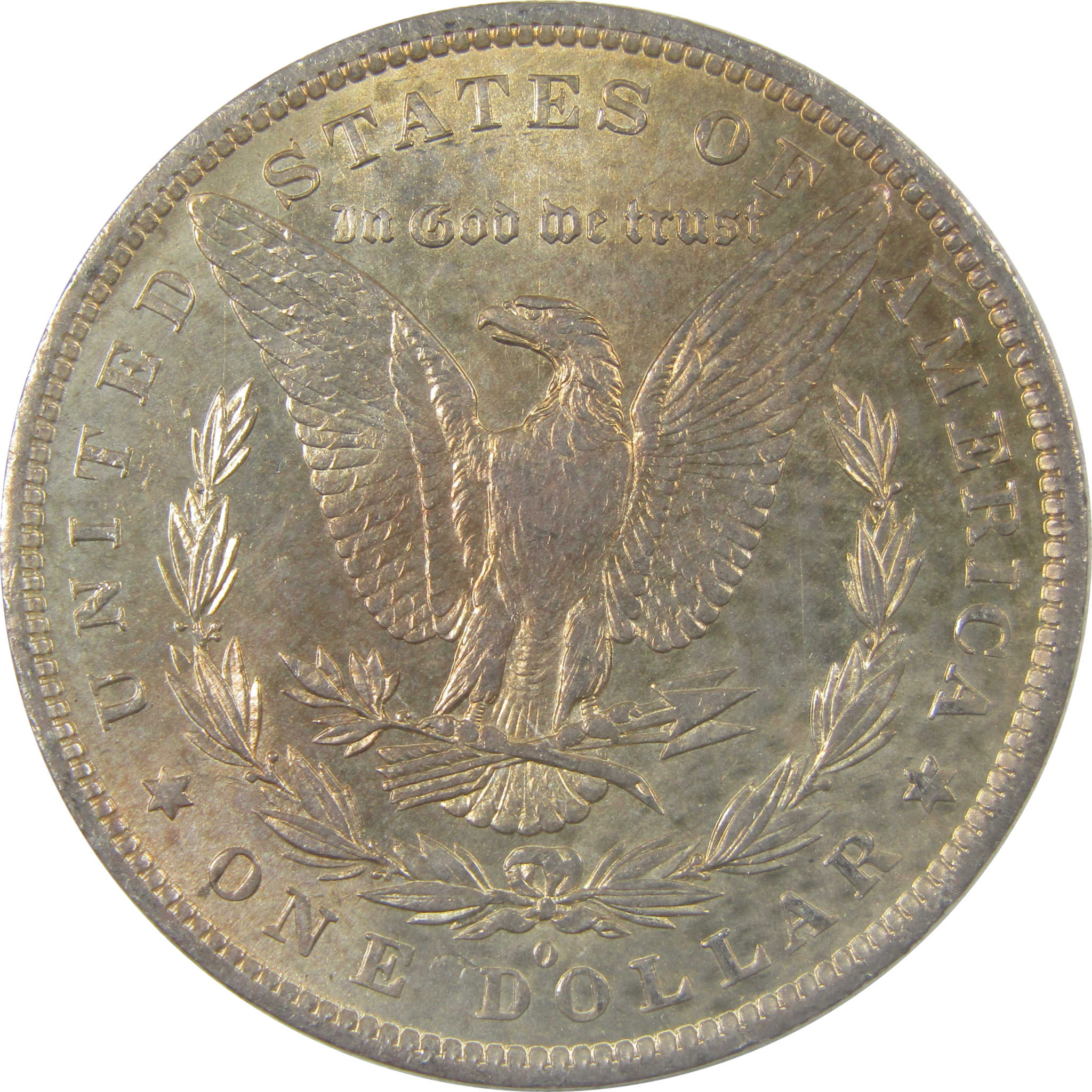 1883 O Morgan Silver Dollar Uncirculated Mint State Toned SKU:I24875