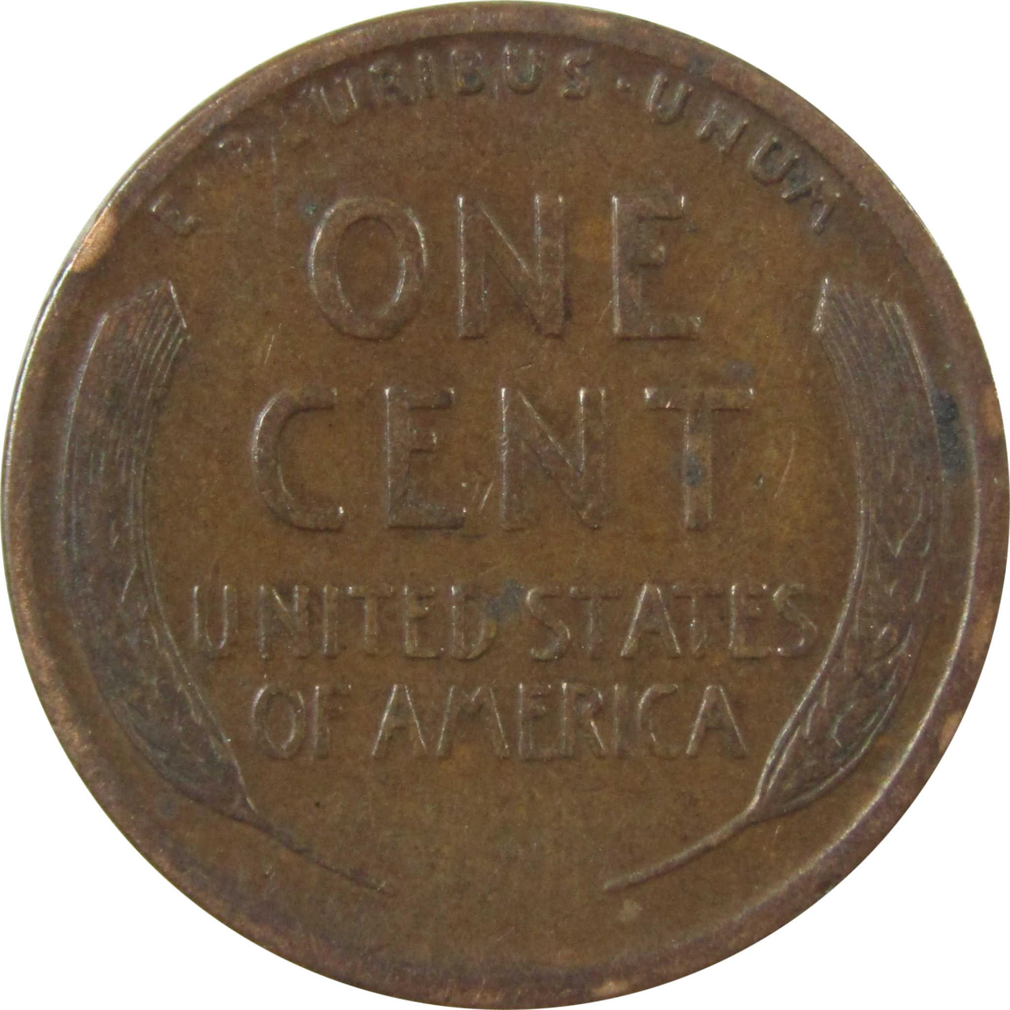 1916 D Lincoln Wheat Cent F Fine Penny 1c Coin Collectible SKU:I26831