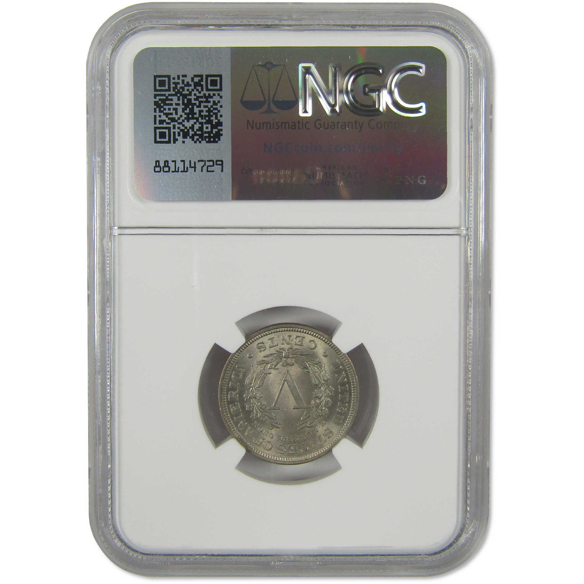 1906 Liberty Head V Nickel MS 64 NGC Uncirculated 5c Coin Collectible