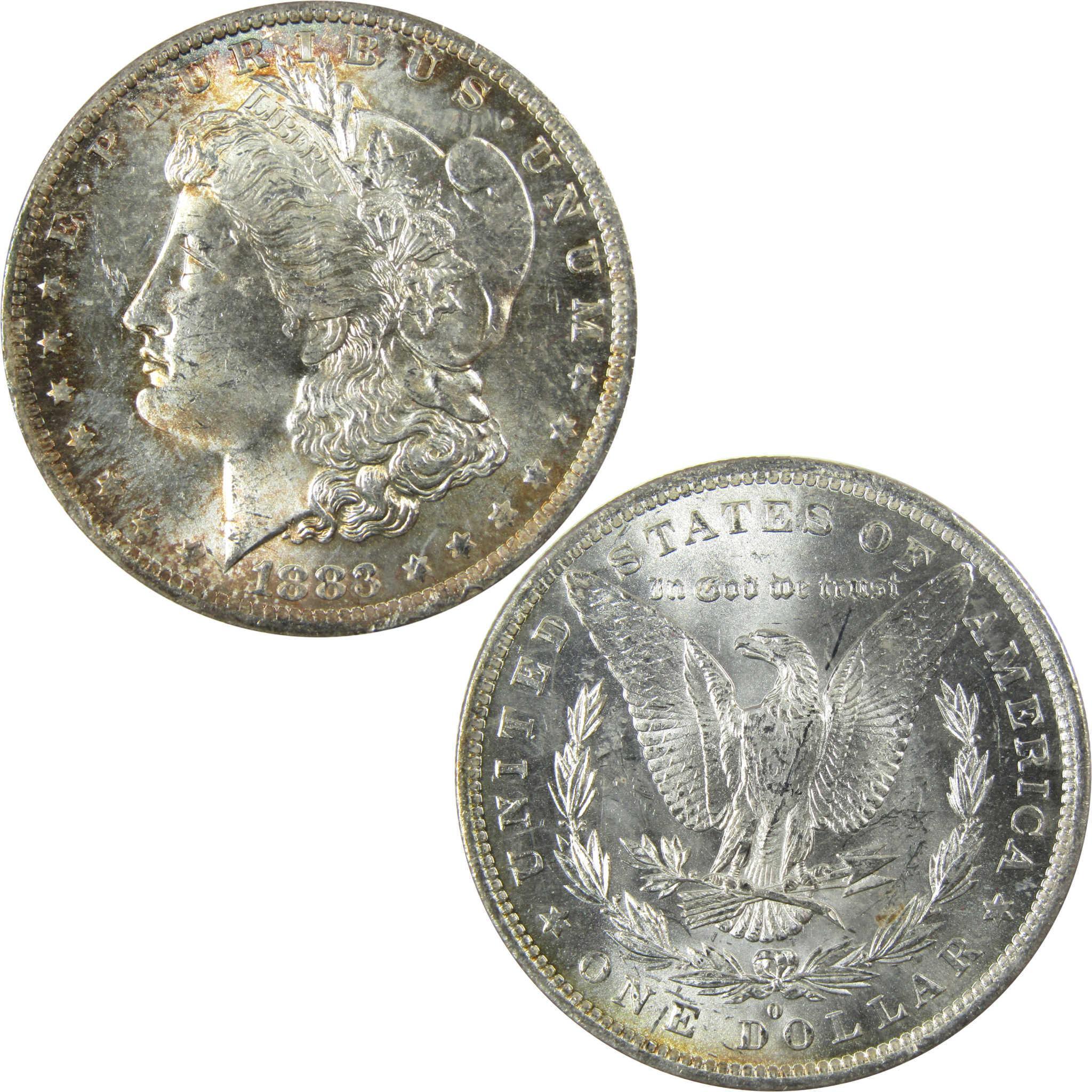 1883-1885 New Orleans Morgan Silver Dollar Set Uncirculated SKU:CP752