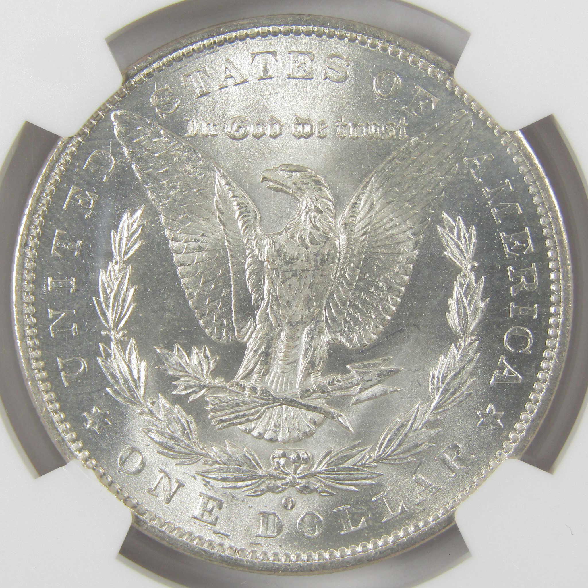 1879 O Morgan Silver Dollar MS 65 NGC Uncirculated $1 Coin Collectible - Morgan coin - Morgan silver dollar - Morgan silver dollar for sale - Profile Coins & Collectibles