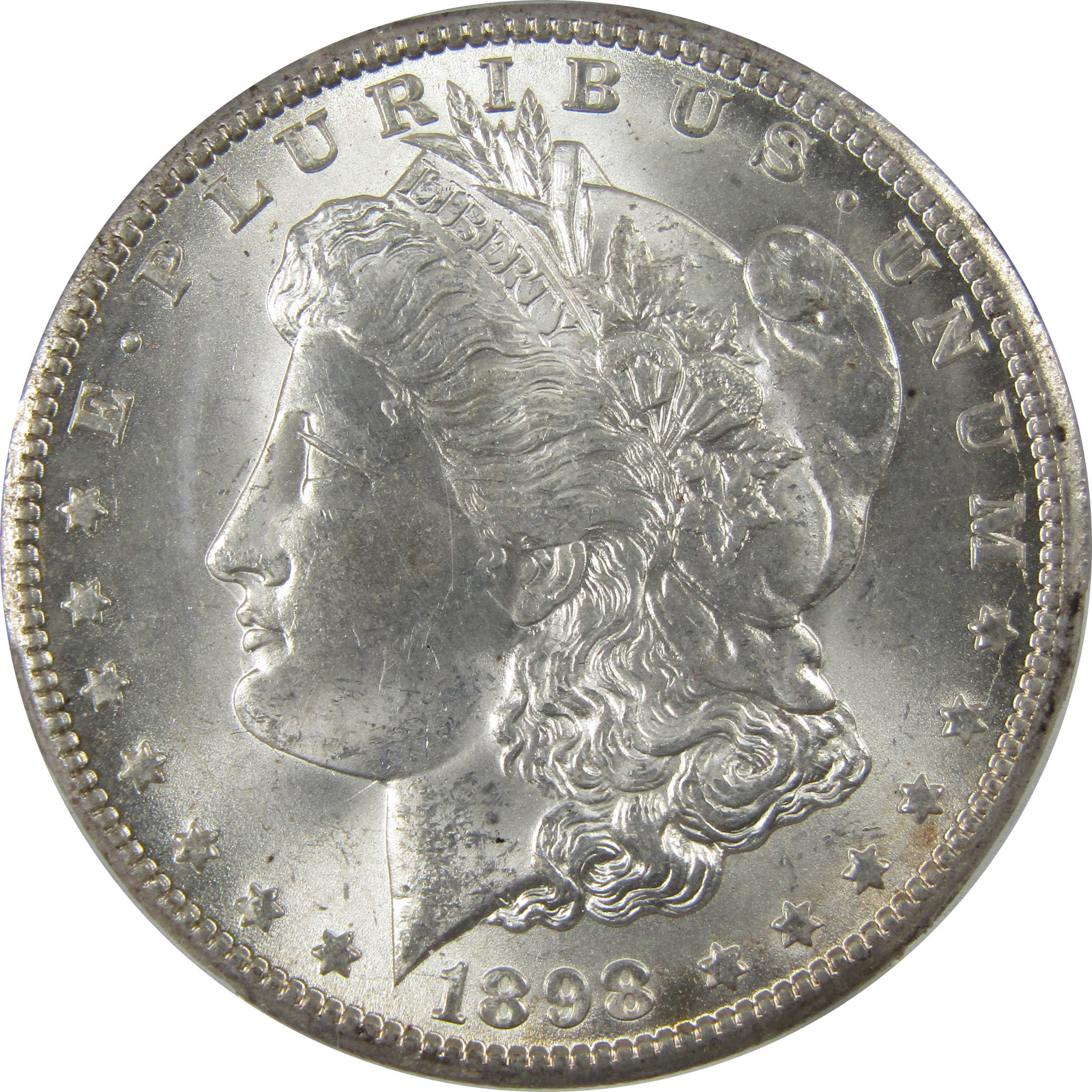 1898 O Morgan Dollar MS 63 PCGS Silver Uncirculated $1 Coin SKU:I23713
