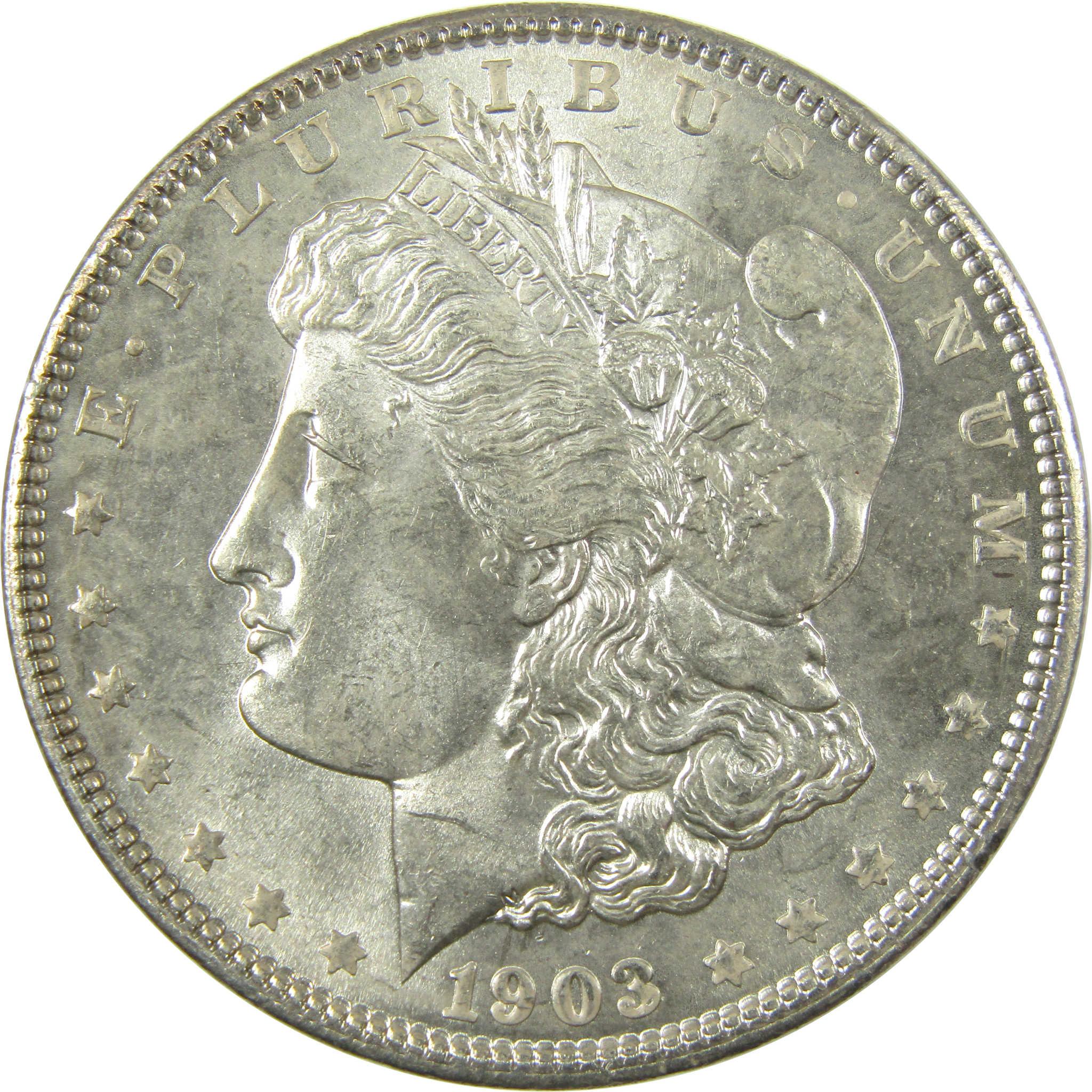 1903 Morgan Silver Dollar Uncirculated Mint State $1 Coin SKU:I27094 - Morgan coin - Morgan silver dollar - Morgan silver dollar for sale - Profile Coins & Collectibles