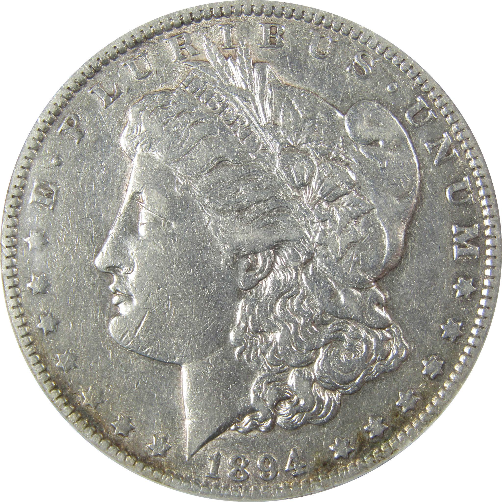 1894 O Morgan Silver Dollar EF 40 Details ANACS $1 CoinSKU:CP861 - Morgan coin - Morgan silver dollar - Morgan silver dollar for sale - Profile Coins & Collectibles