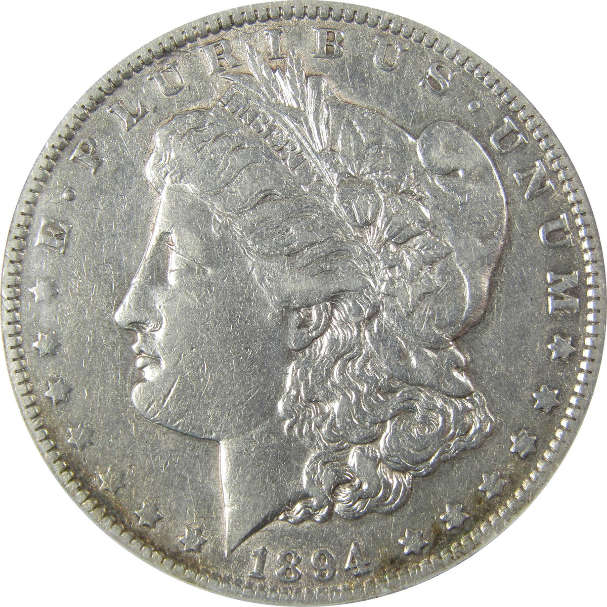 1894 O Morgan Silver Dollar EF 40 Details ANACS $1 CoinSKU:CP861 - Morgan coin - Morgan silver dollar - Morgan silver dollar for sale - Profile Coins & Collectibles