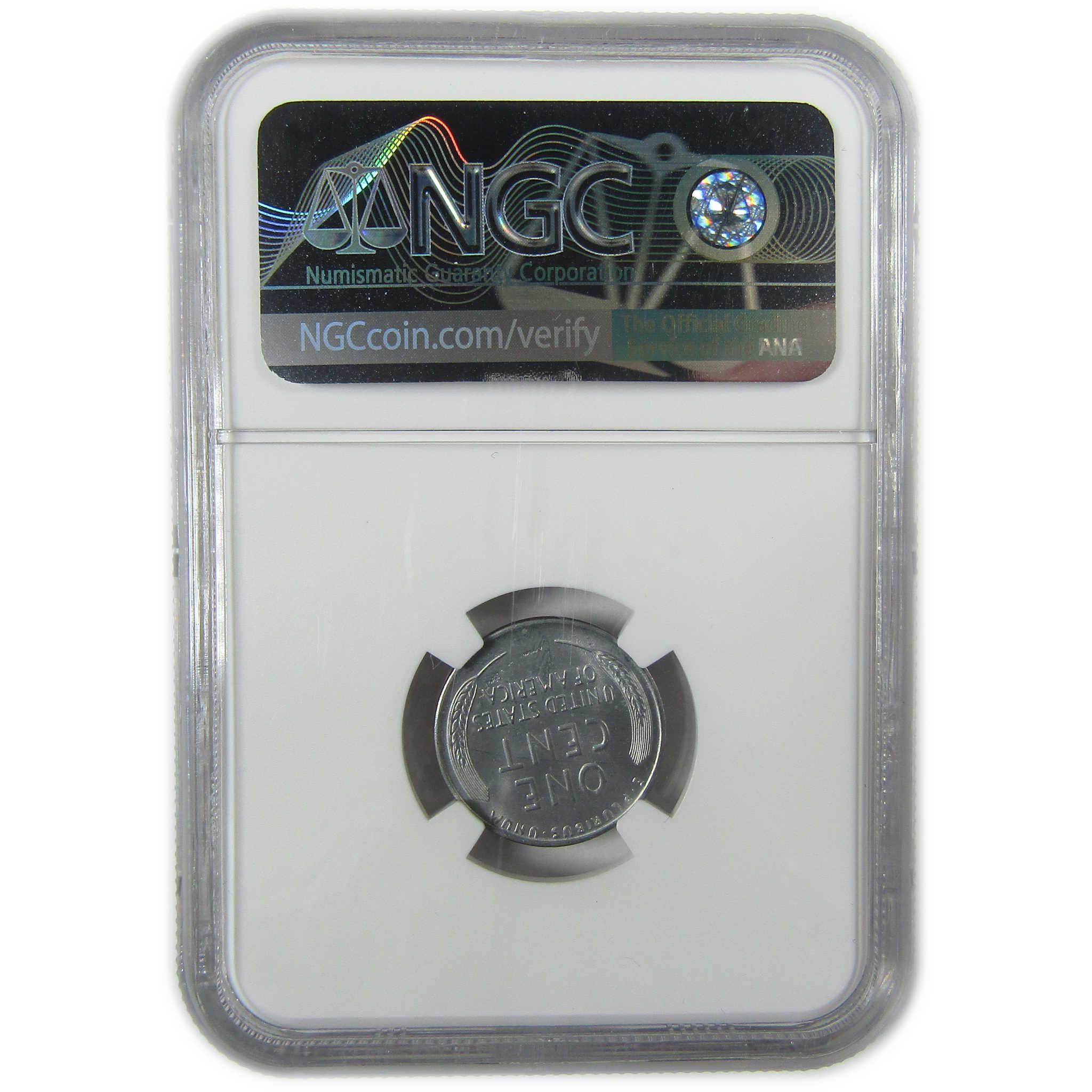 1943 Lincoln Wheat Steel Cent MS 65 NGC 75th Anniversary SKU:CP1573